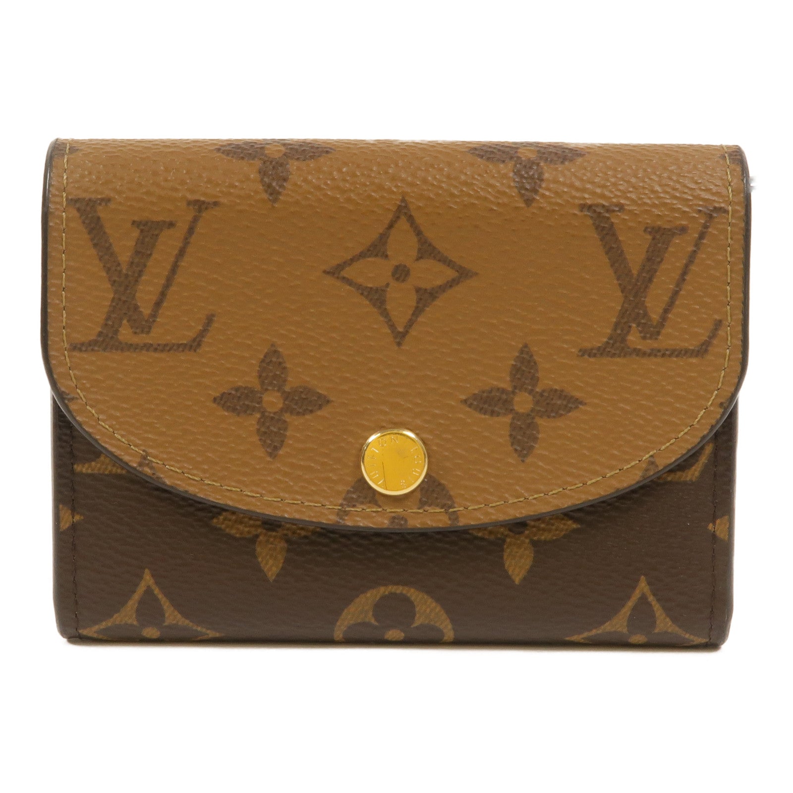 LOUIS VUITTON Monogram Reverse Rosalie Coin Purse零錢包