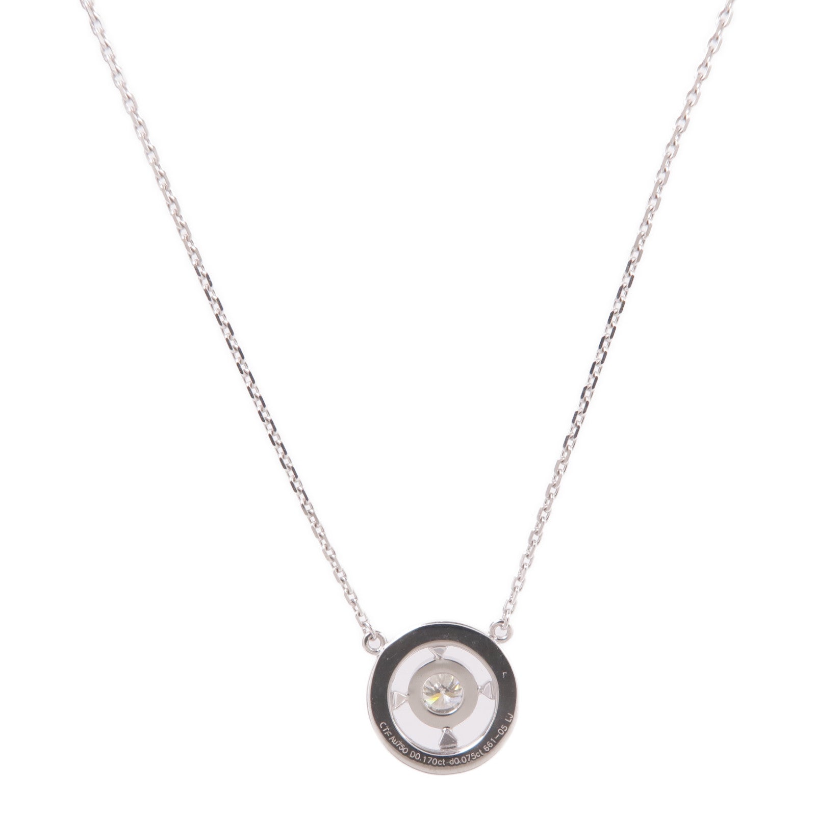 JEWELRY 【激減優惠】18K白金Diamond Necklace鑽石項鍊