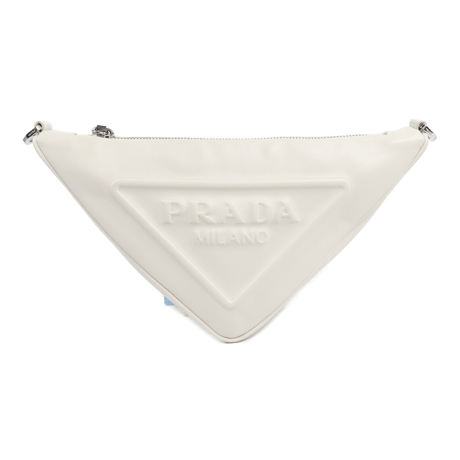 PRADA 牛皮皮革Triangle肩背袋