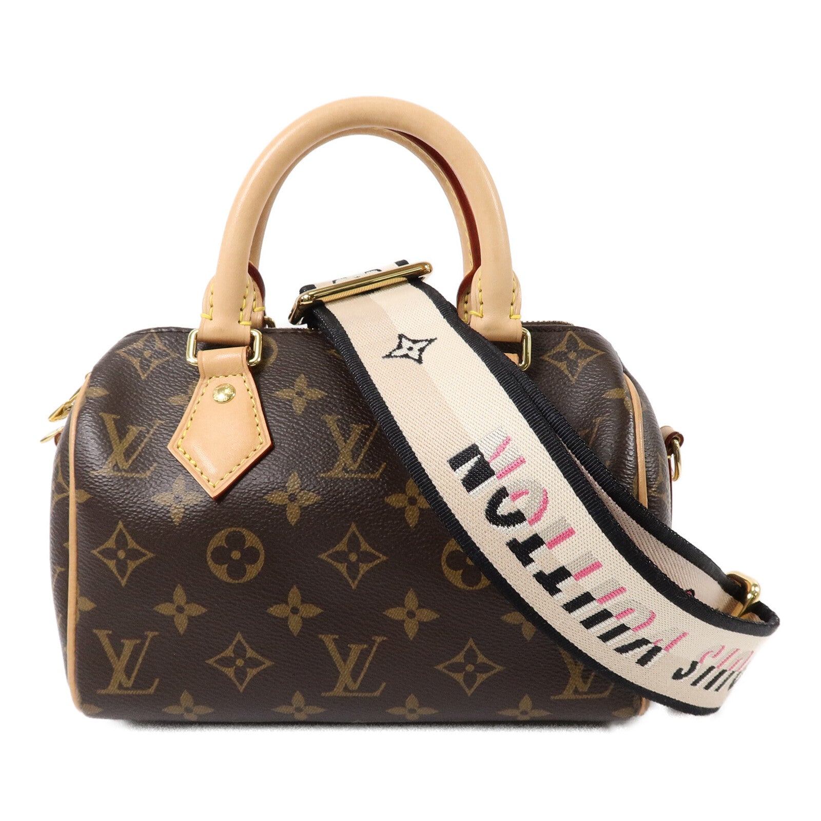 LOUIS VUITTON Monogram Speedy Bandouliere 20手挽肩背兩用袋