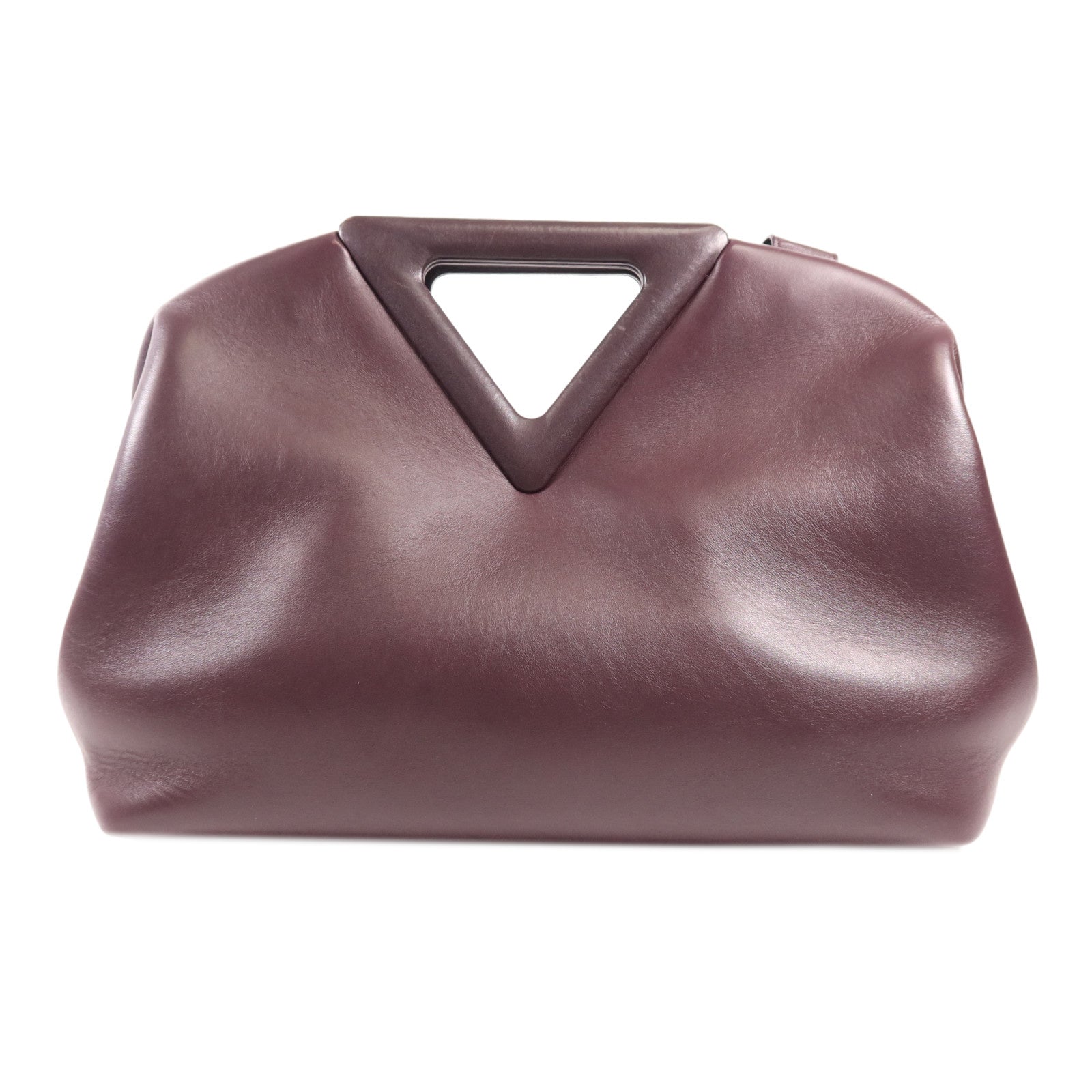 BOTTEGA VENETA 牛皮皮革Point Triangle Shoulder Bag手挽肩背兩用袋