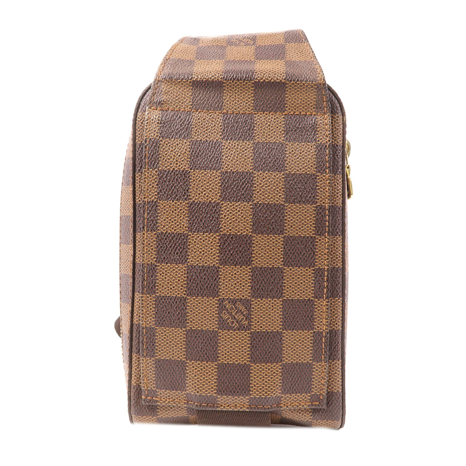LOUIS VUITTON Damier Geronimos金扣腰包