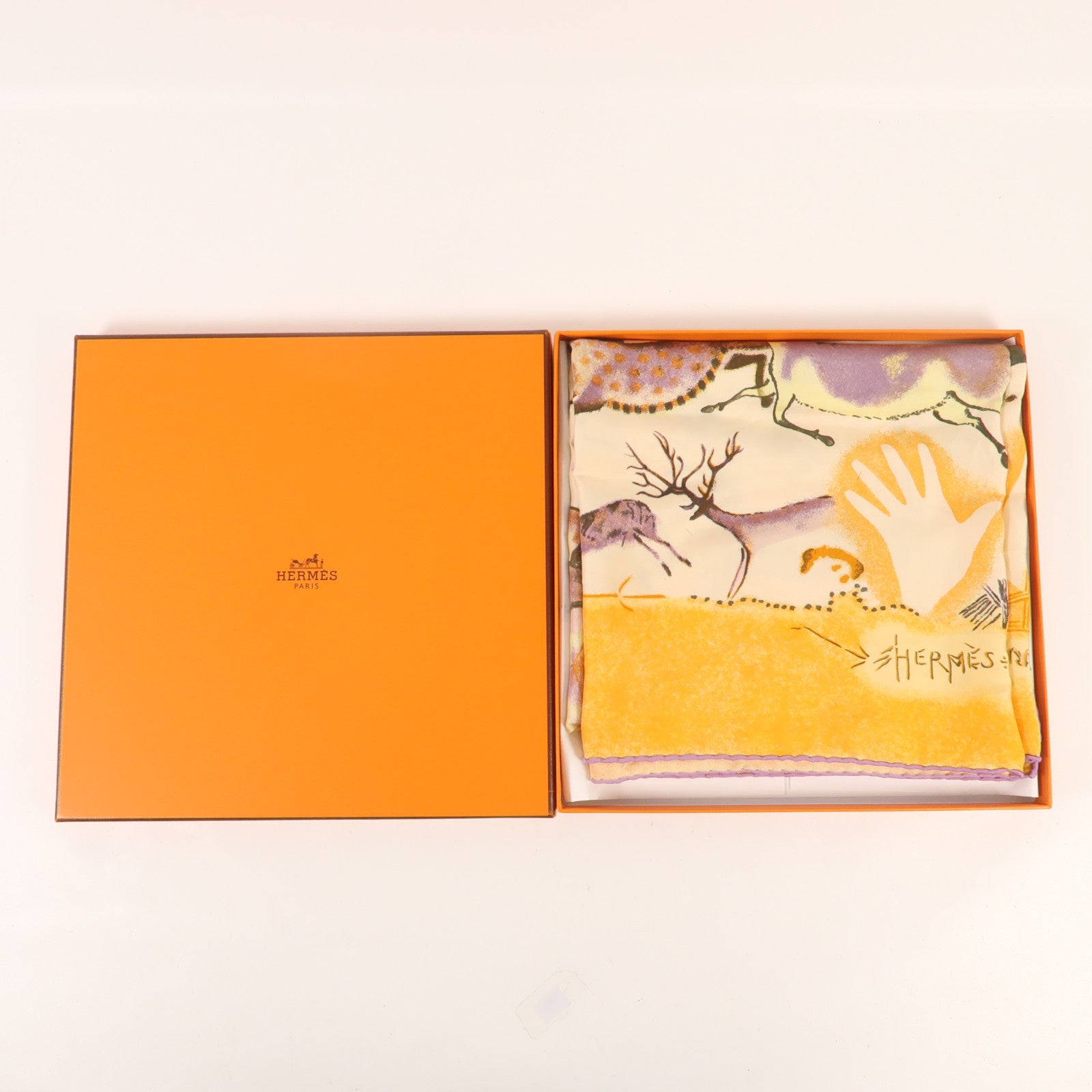 HERMES 絲質Scarf絲巾