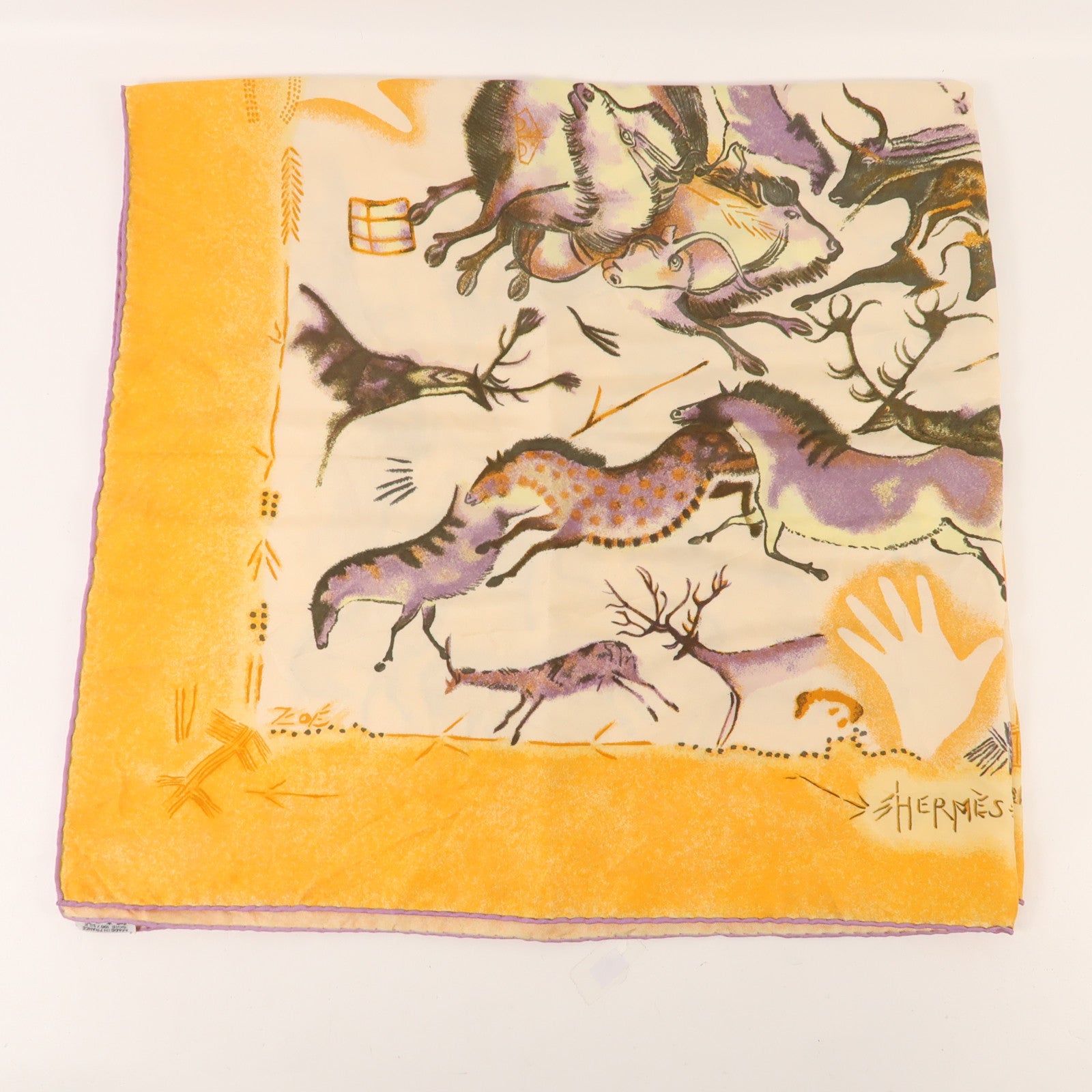 HERMES 絲質Scarf絲巾