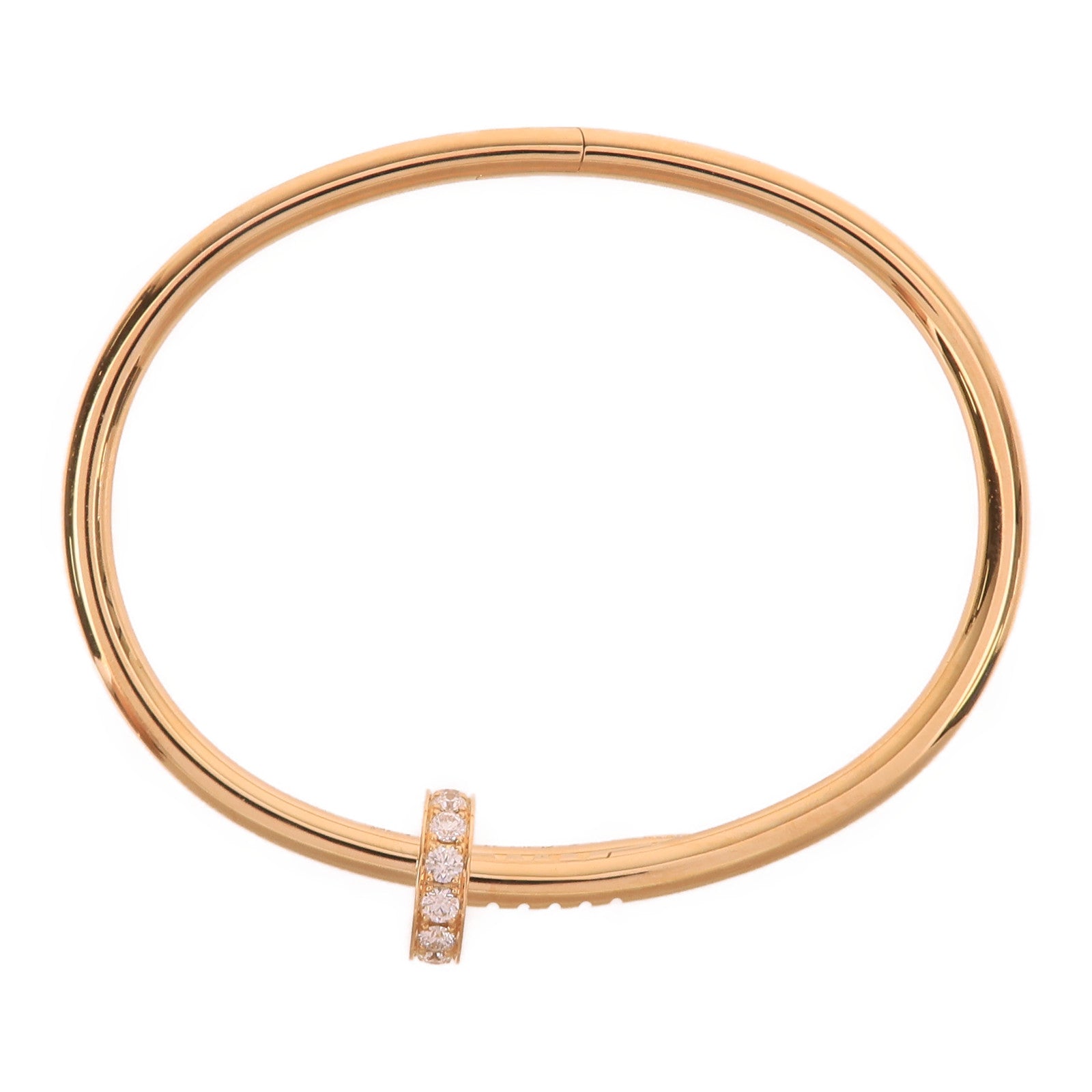 CARTIER 18K玫瑰金Juste Ur Clou Diamond鑽石手鐲Cartier#17