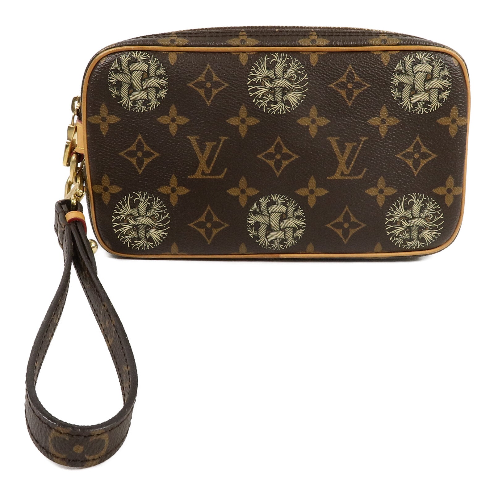 LOUIS VUITTON Monogram Pochette Volca Louis Vuitton x Christopher Nemeth手拿包