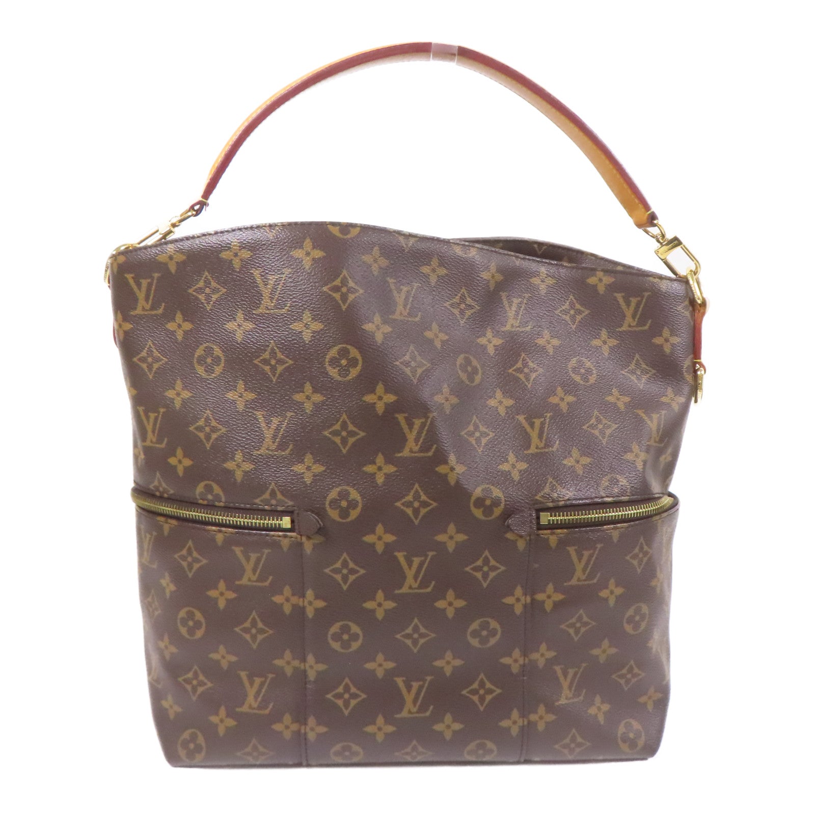 LOUIS VUITTON LV GHW Melie 2way Shoulder Bag M41544 Monogram Brown