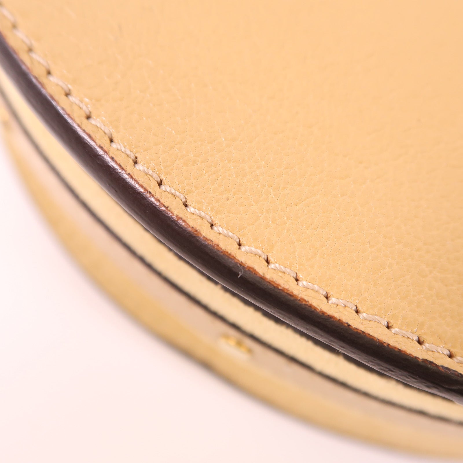 Chloe 牛皮皮革/麂皮皮革Shoulder Bag金扣手挽肩背兩用袋