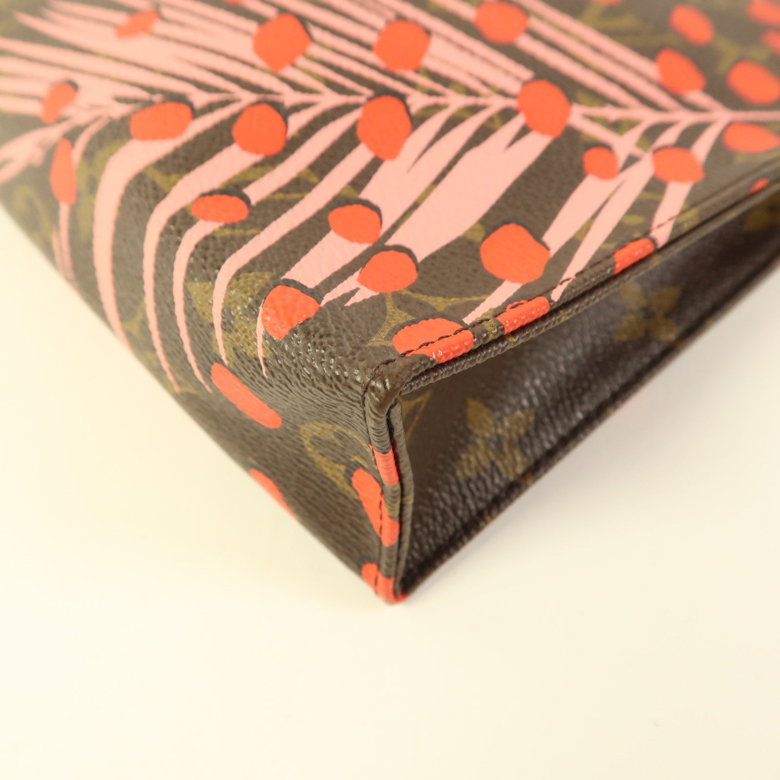 LOUIS VUITTON Monogram Jungle Dots Toiletry Pouch金扣小袋