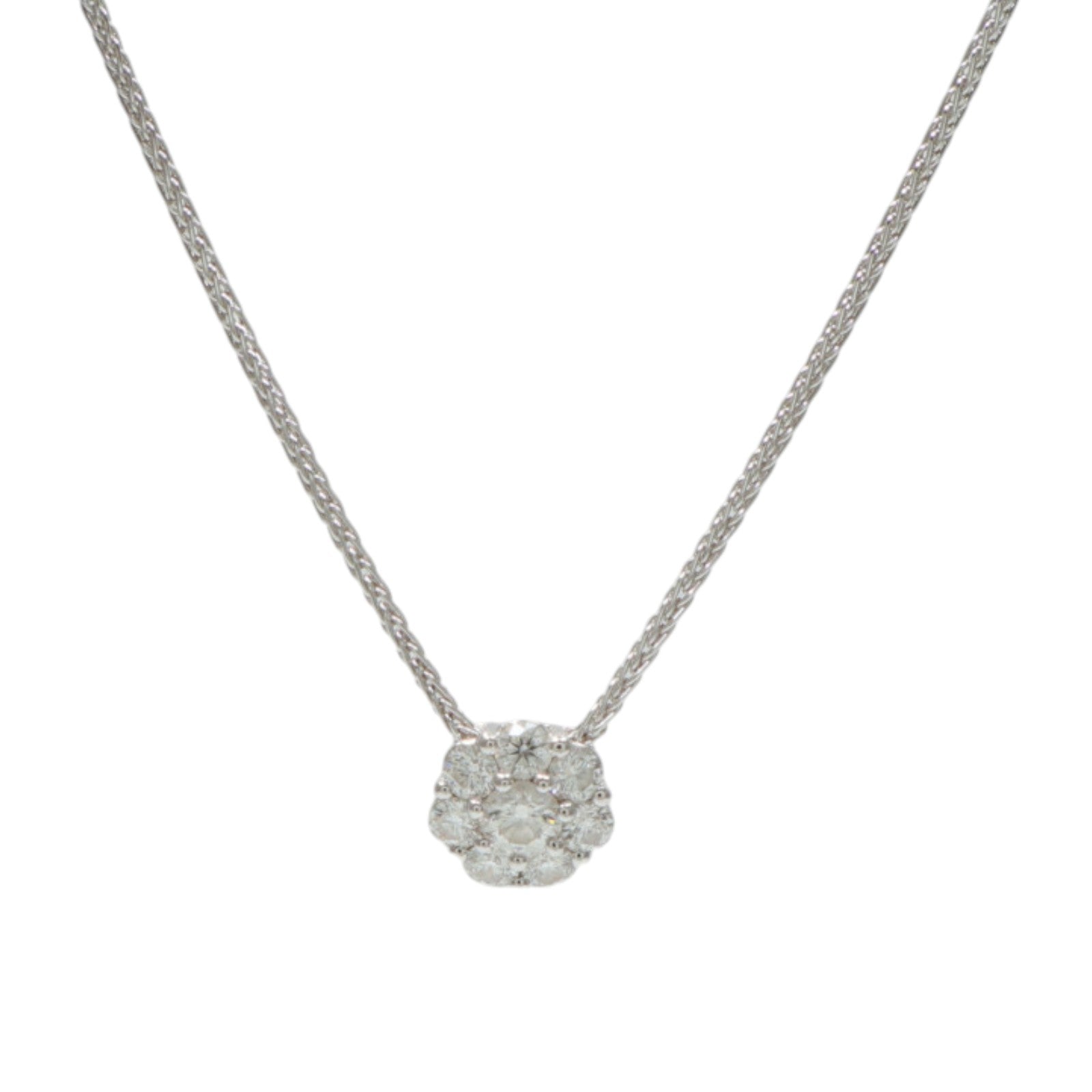 JEWELRY 18K白金Diamond Necklace項鍊