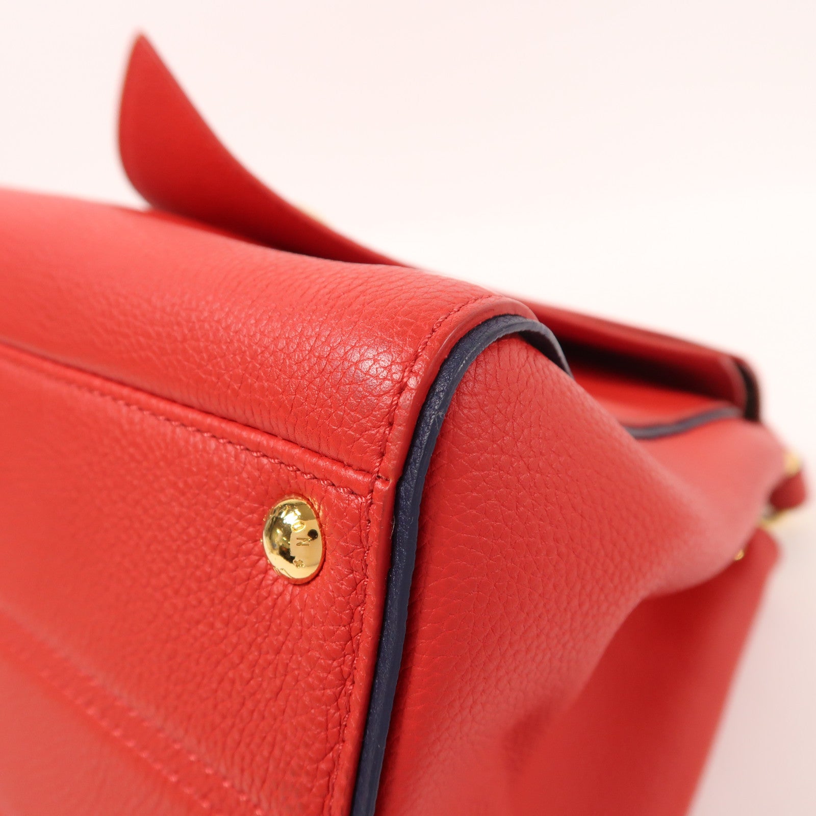 LOUIS VUITTON Monogram Double V金扣手挽肩背兩用袋