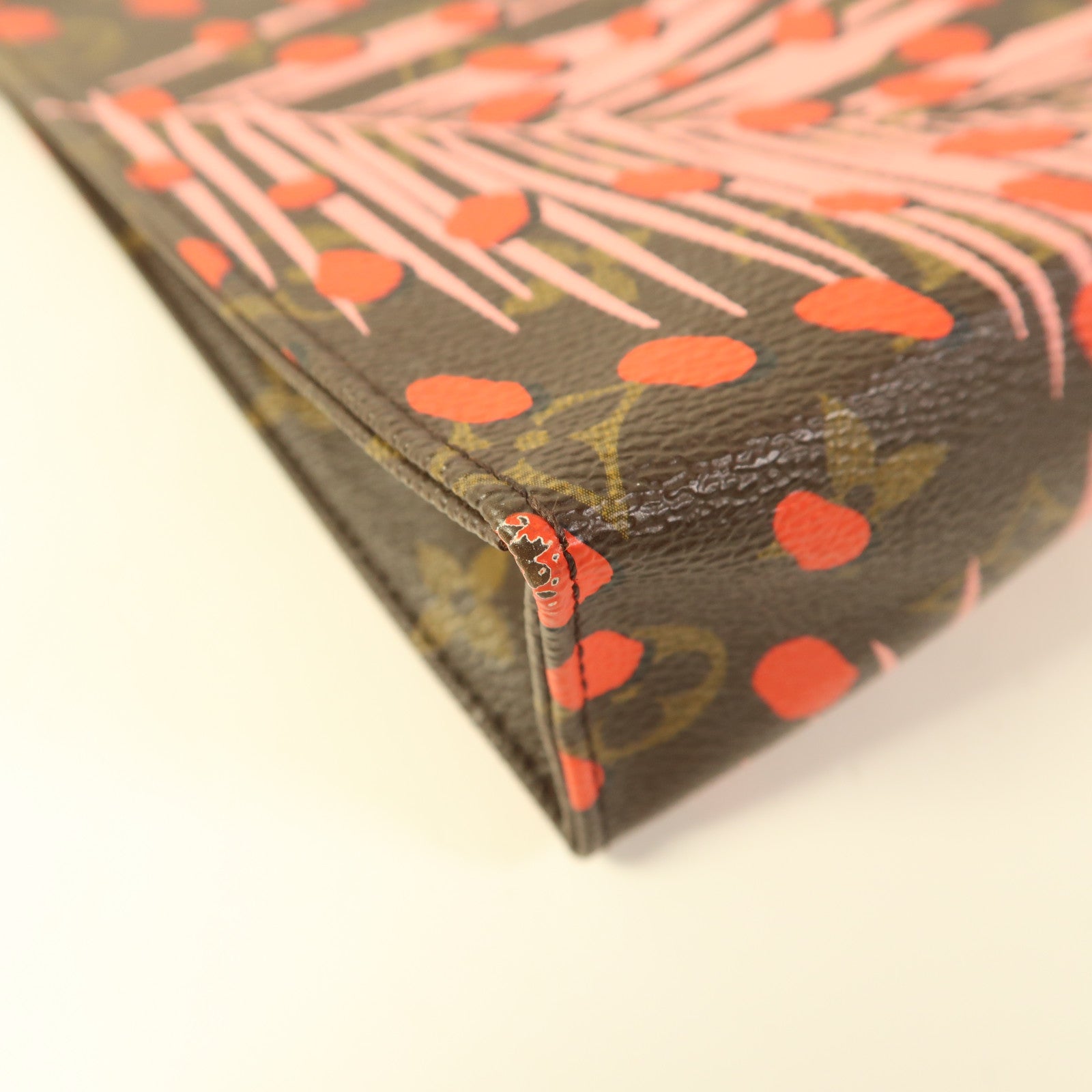 LOUIS VUITTON Monogram Jungle Dots Toiletry Pouch金扣小袋