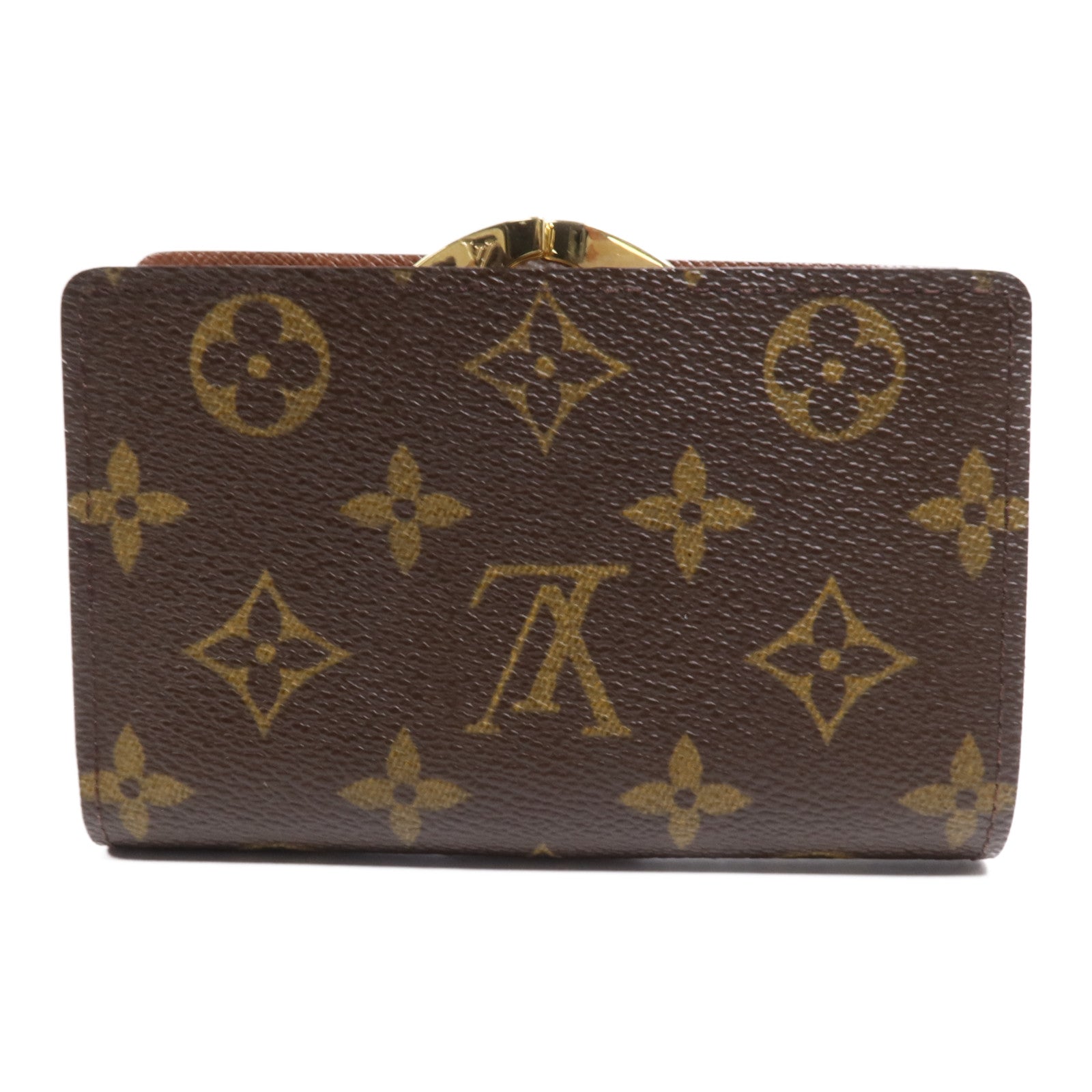LOUIS VUITTON Monogram Porte Monnaie Viennois金扣錢包