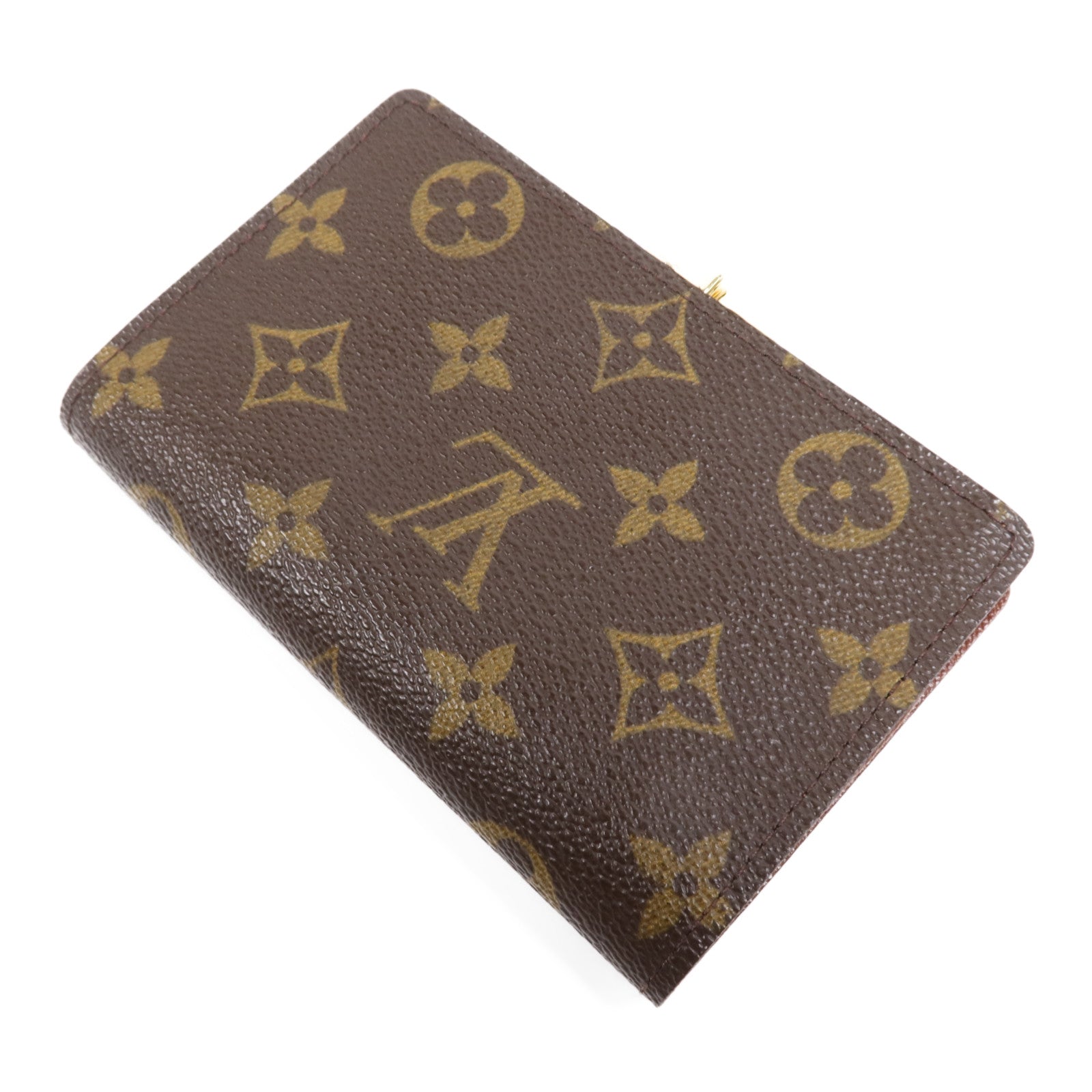 LOUIS VUITTON Monogram Porte Monnaie Viennois金扣錢包