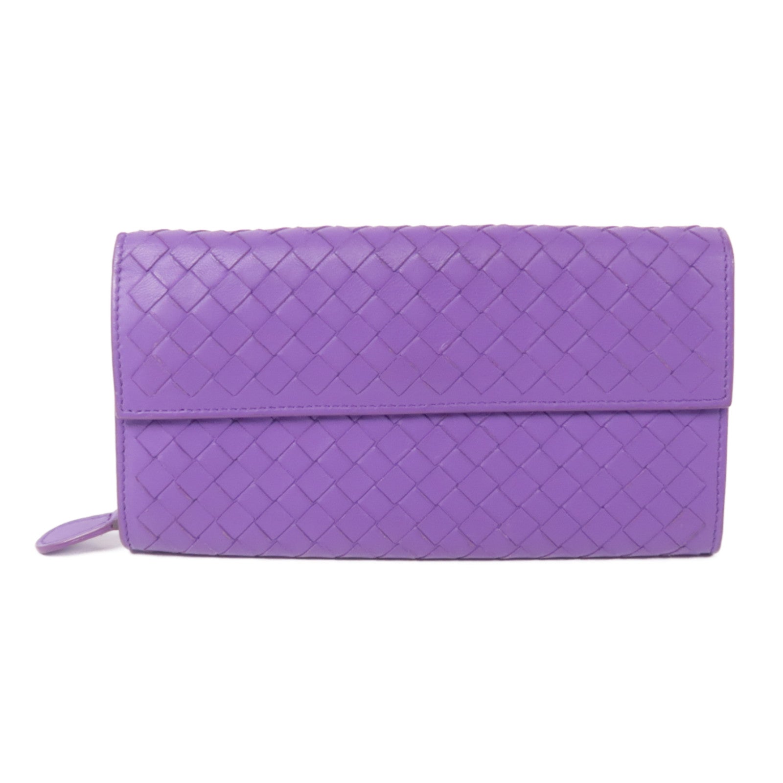 BOTTEGA VENETA 織紋皮革Long Wallet長錢包