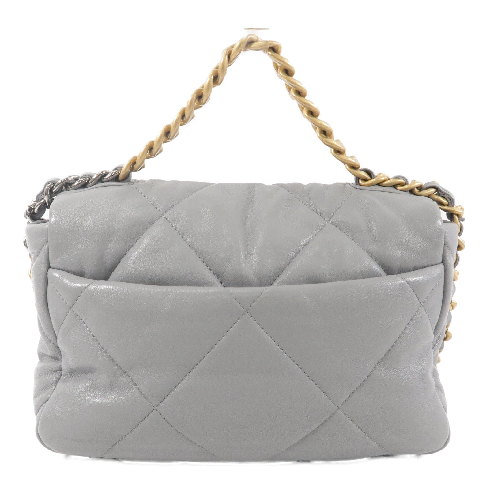 CHANEL 羊皮皮革Chanel 19 Small鏈帶肩背袋