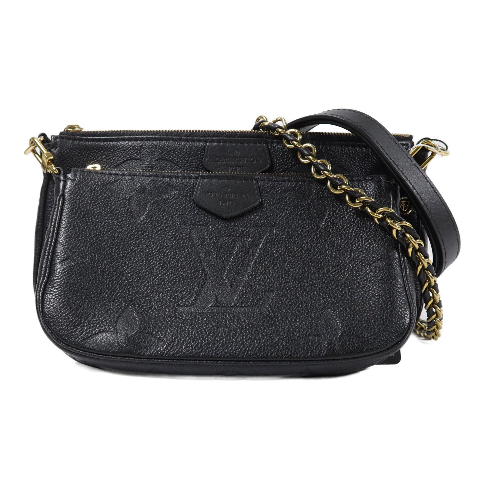 LOUIS VUITTON Monogram Empreinte Multi Pochette Accessoires手挽肩背兩用袋