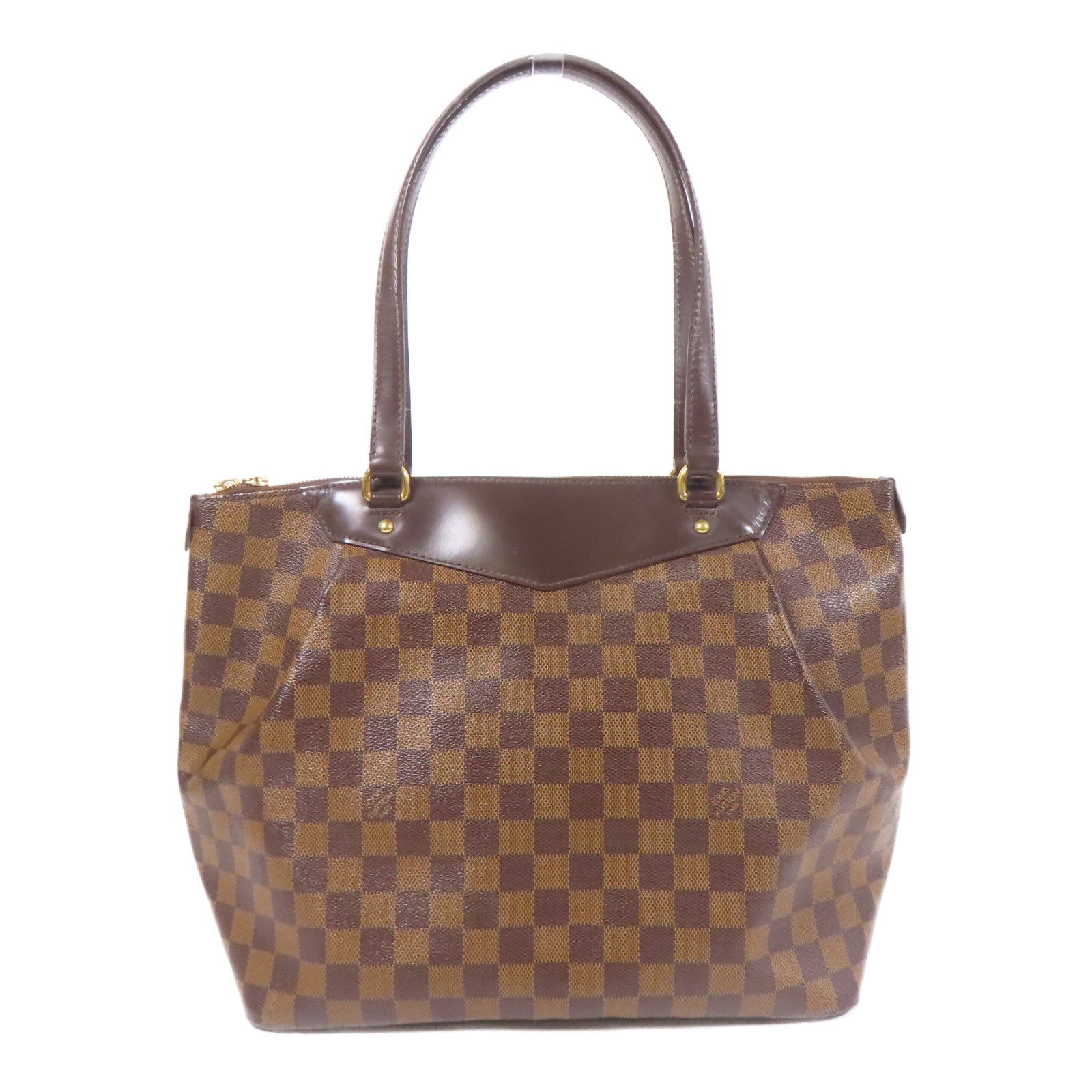 LOUIS VUITTON LV GHW Westminster GM Shoulder Bag N41103 Damier Brown