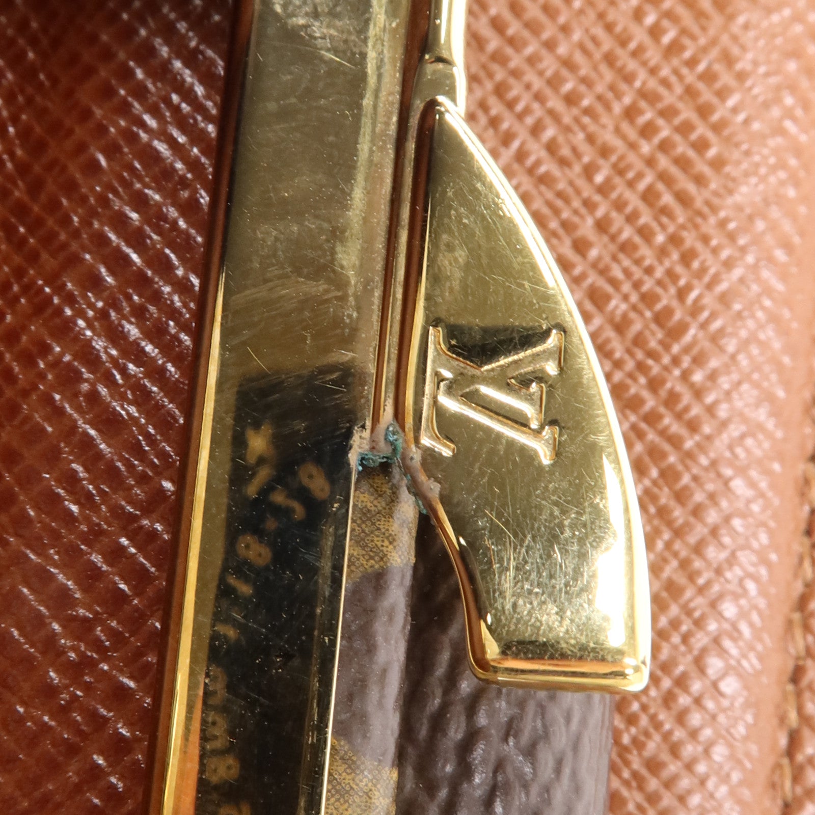 LOUIS VUITTON Monogram Porte Monnaie Viennois金扣錢包