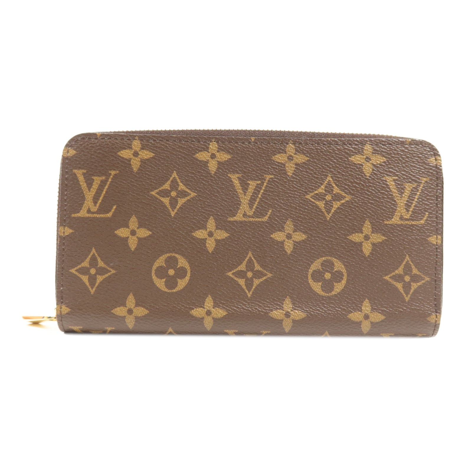 LOUIS VUITTON Monogram Zipper Long Wallet金扣長錢包