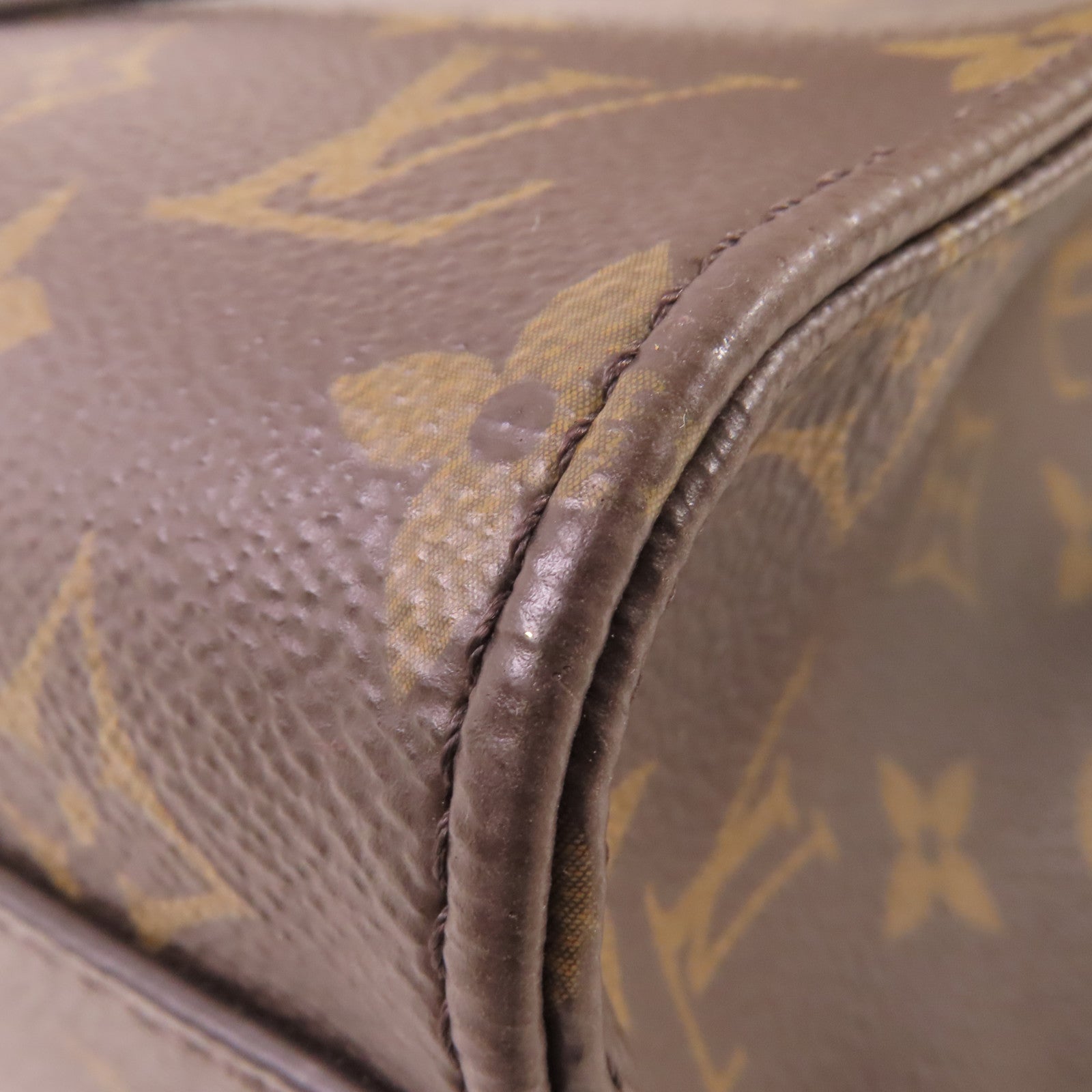 LOUIS VUITTON 【激減優惠】Monogram Sac Plat BB 2Way Shoulder Bag金扣手挽肩背兩用袋啡色