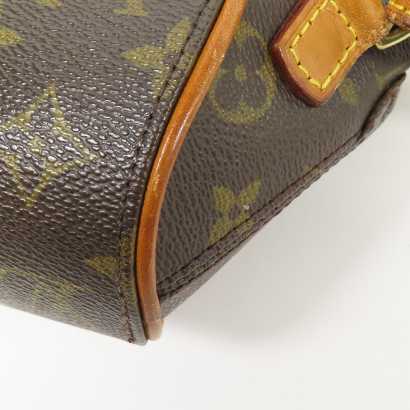 LOUIS VUITTON Monogram Ellipse Sac A Dos Backpack金扣背包棕色