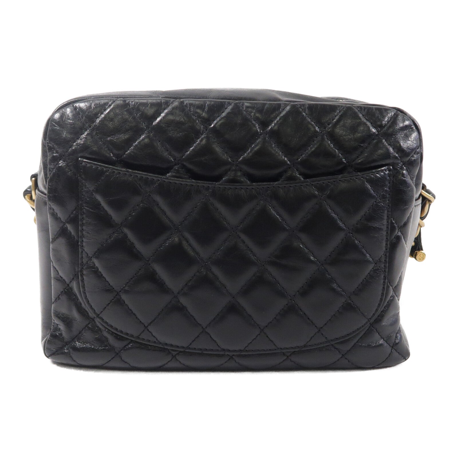CHANEL 牛皮皮革Shoulder Bag鏈帶肩背袋