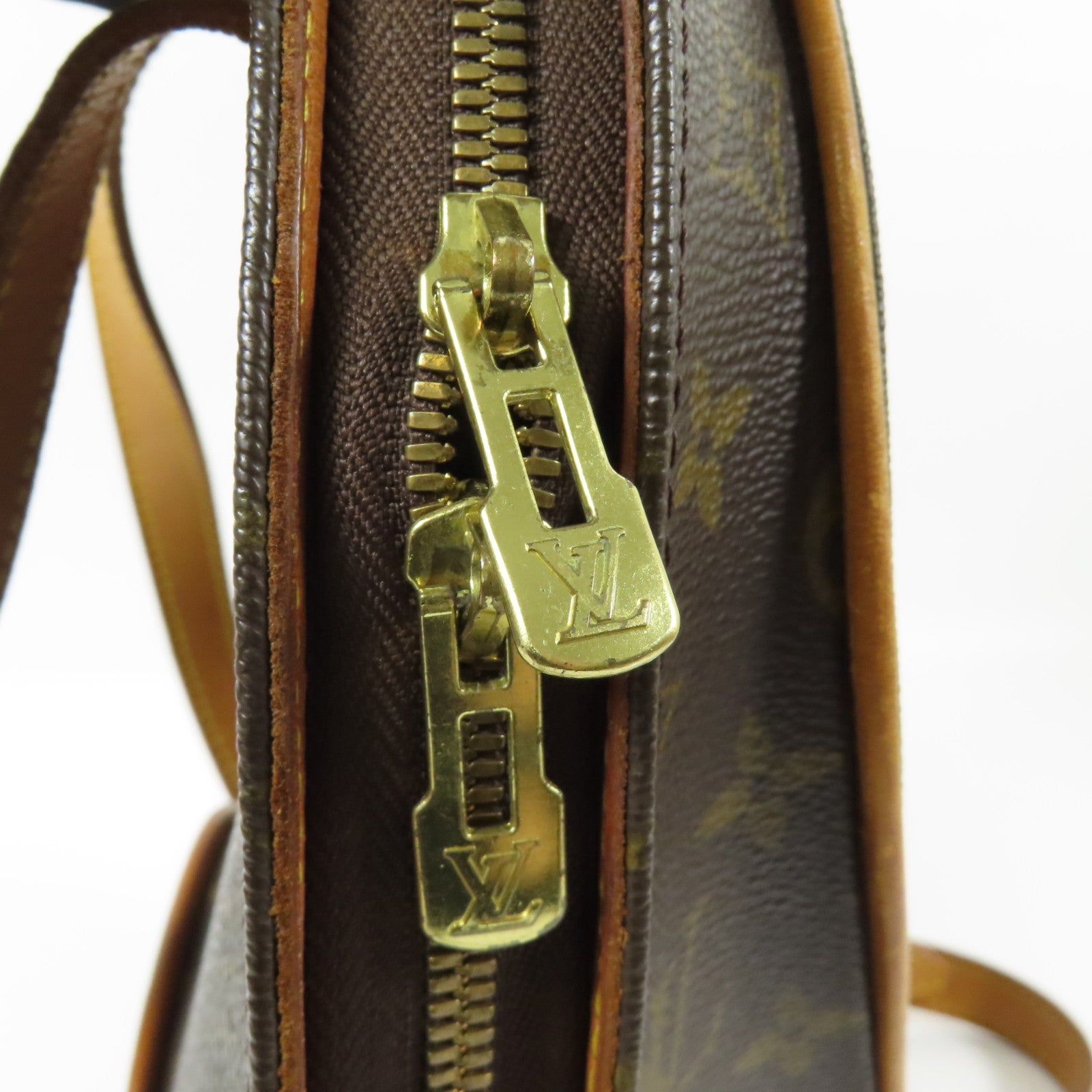 LOUIS VUITTON Monogram Ellipse Sac A Dos Backpack金扣背包棕色