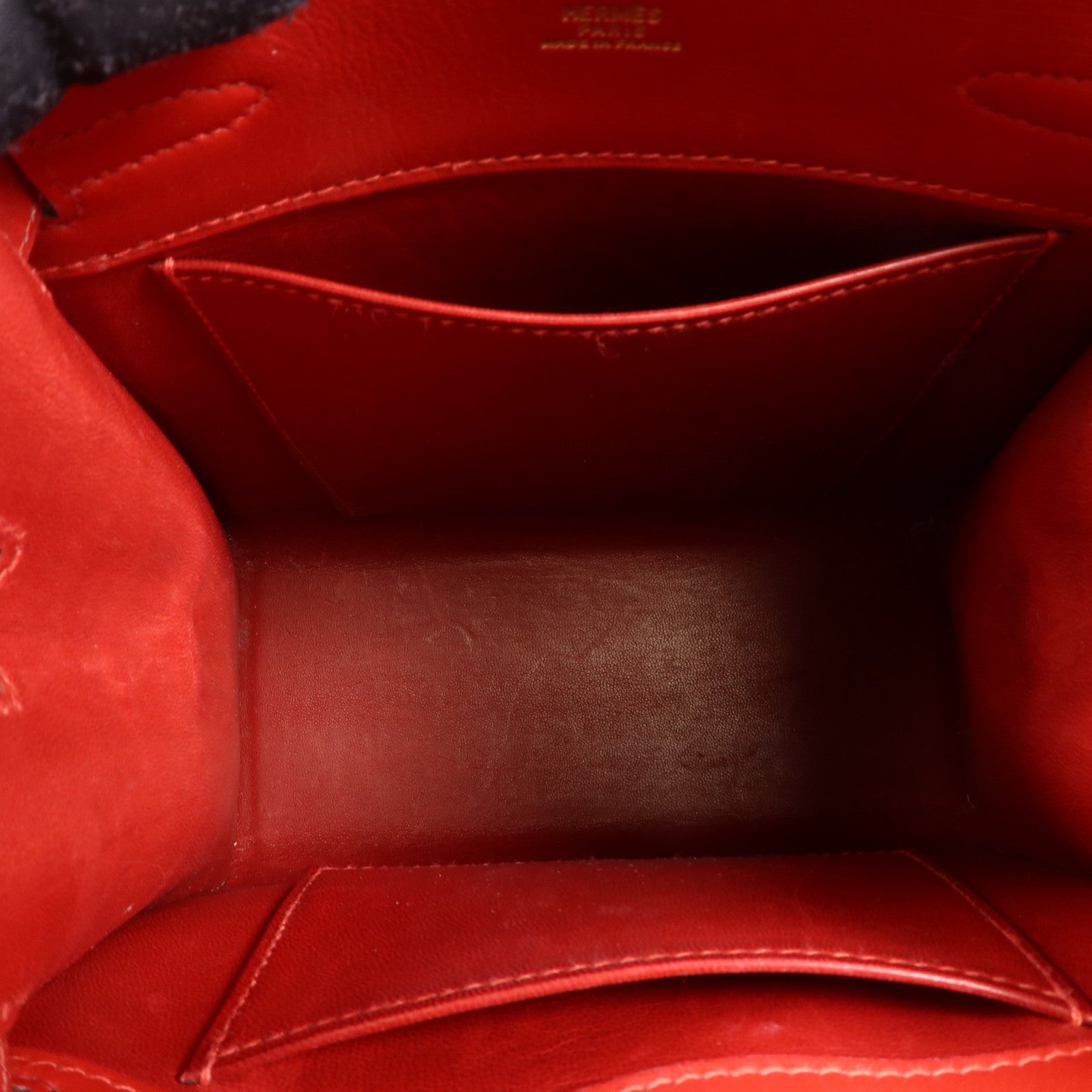 HERMES Box Calf皮革Sac Kelly Sport金扣肩背袋