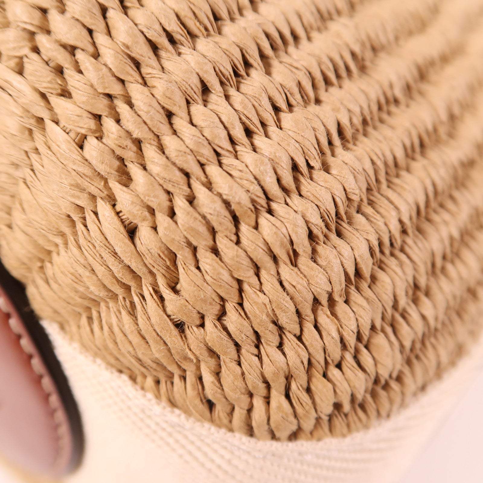 Chloe Raffia Woody Bucket Bag金扣手挽肩背兩用袋