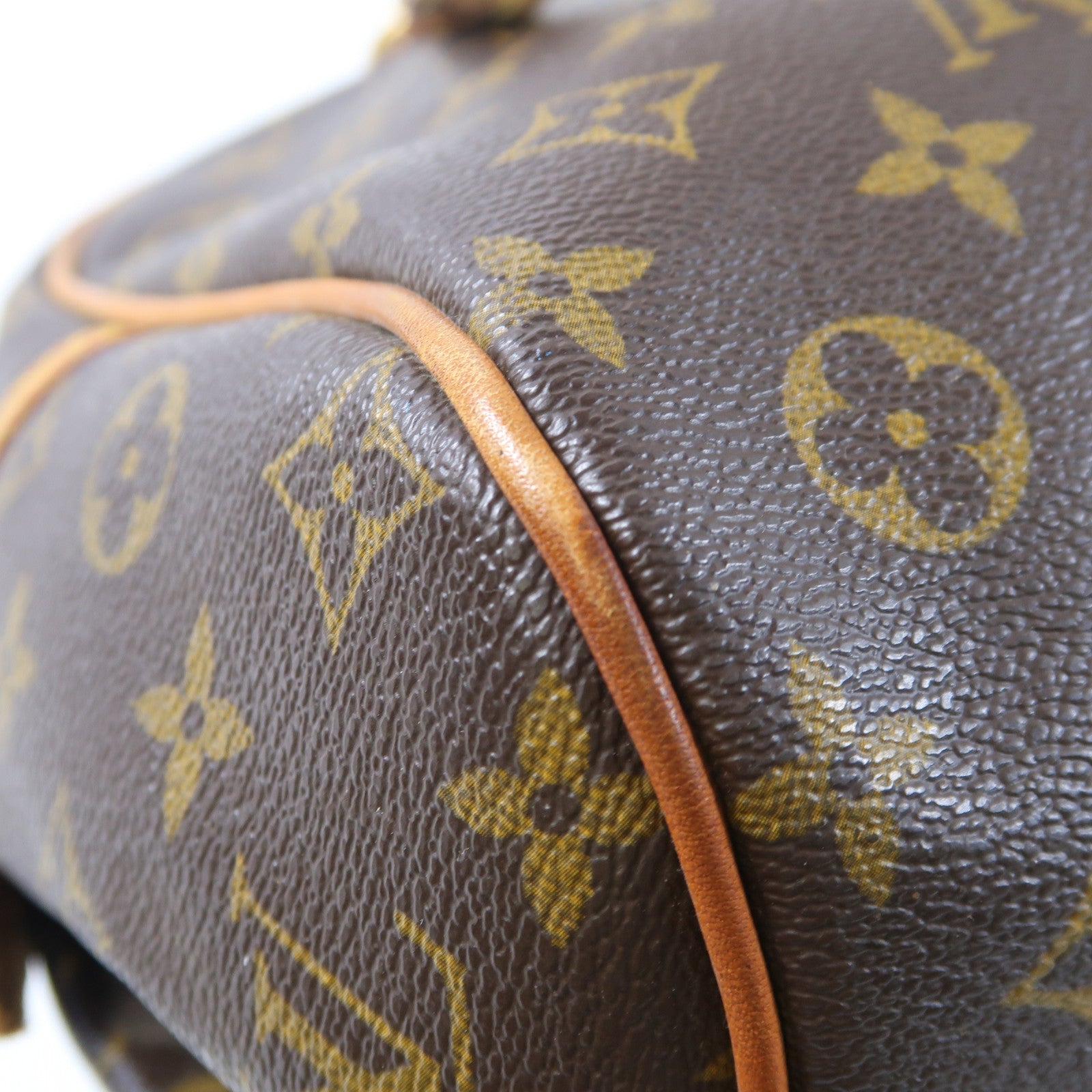 LOUIS VUITTON 【激減優惠】Monogram Montorgueil PM金扣肩背袋啡色