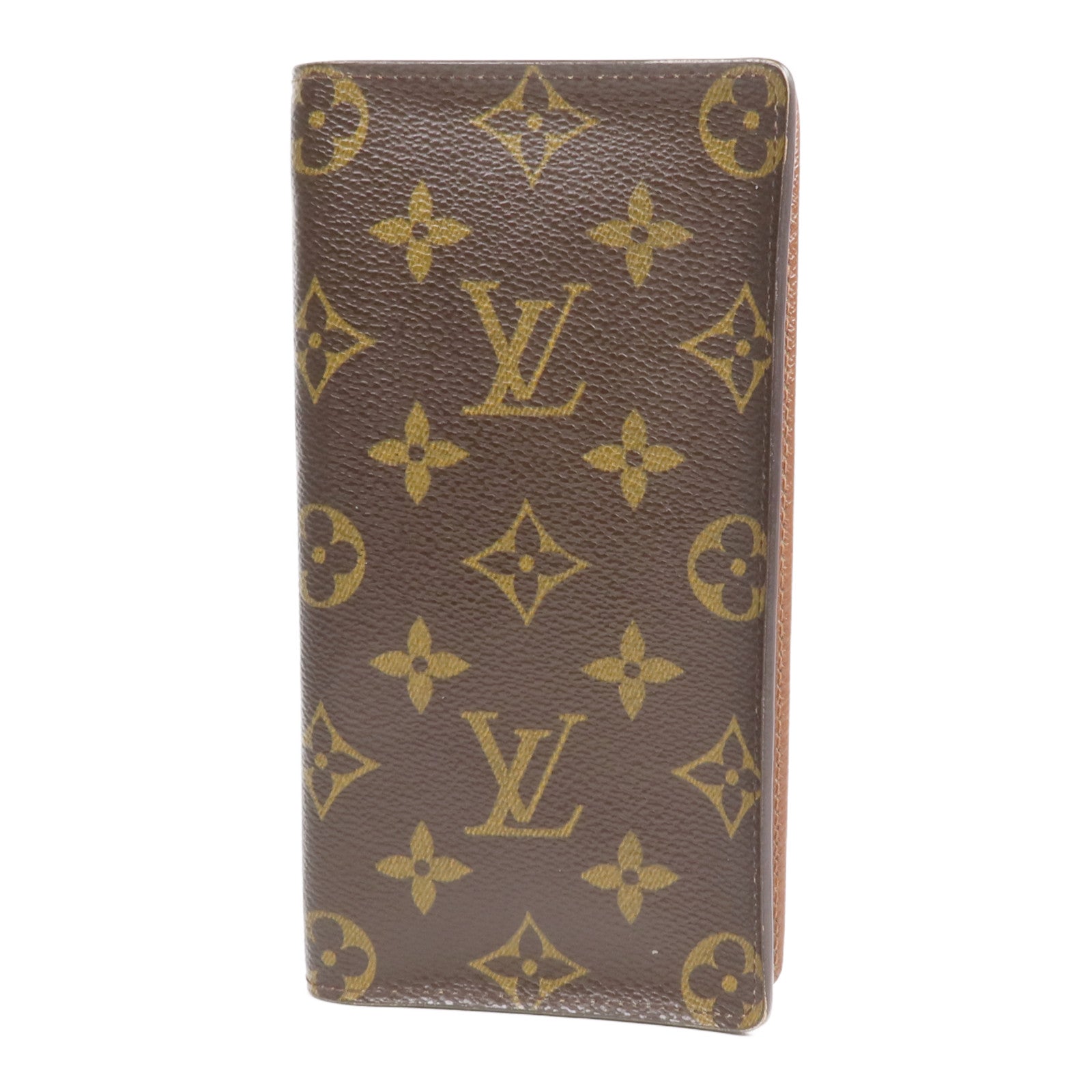 LOUIS VUITTON Monogram Brazza Wallet金扣長錢包