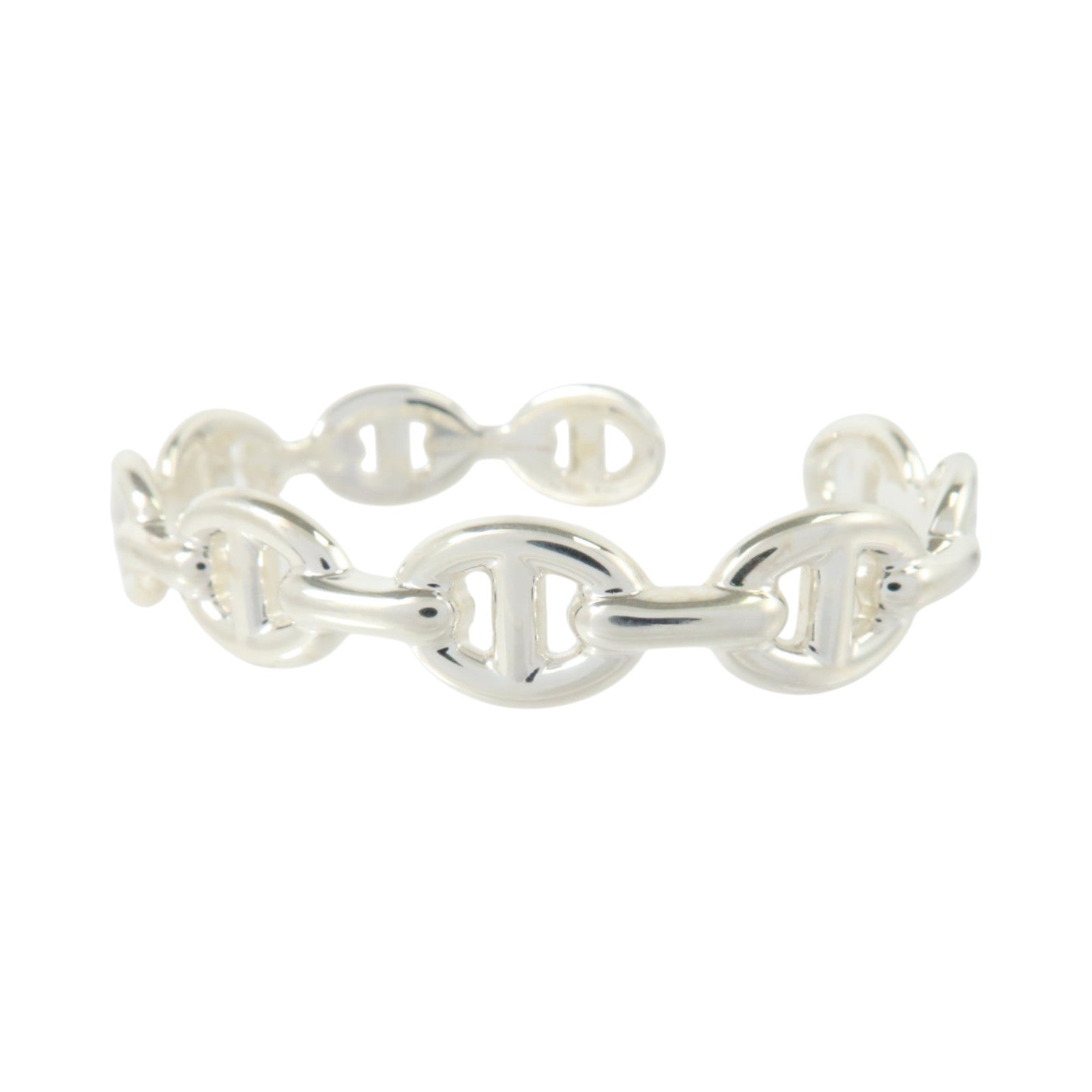 HERMES 925純銀Chaine D'Ancre Enchainee Bracelet手鏈