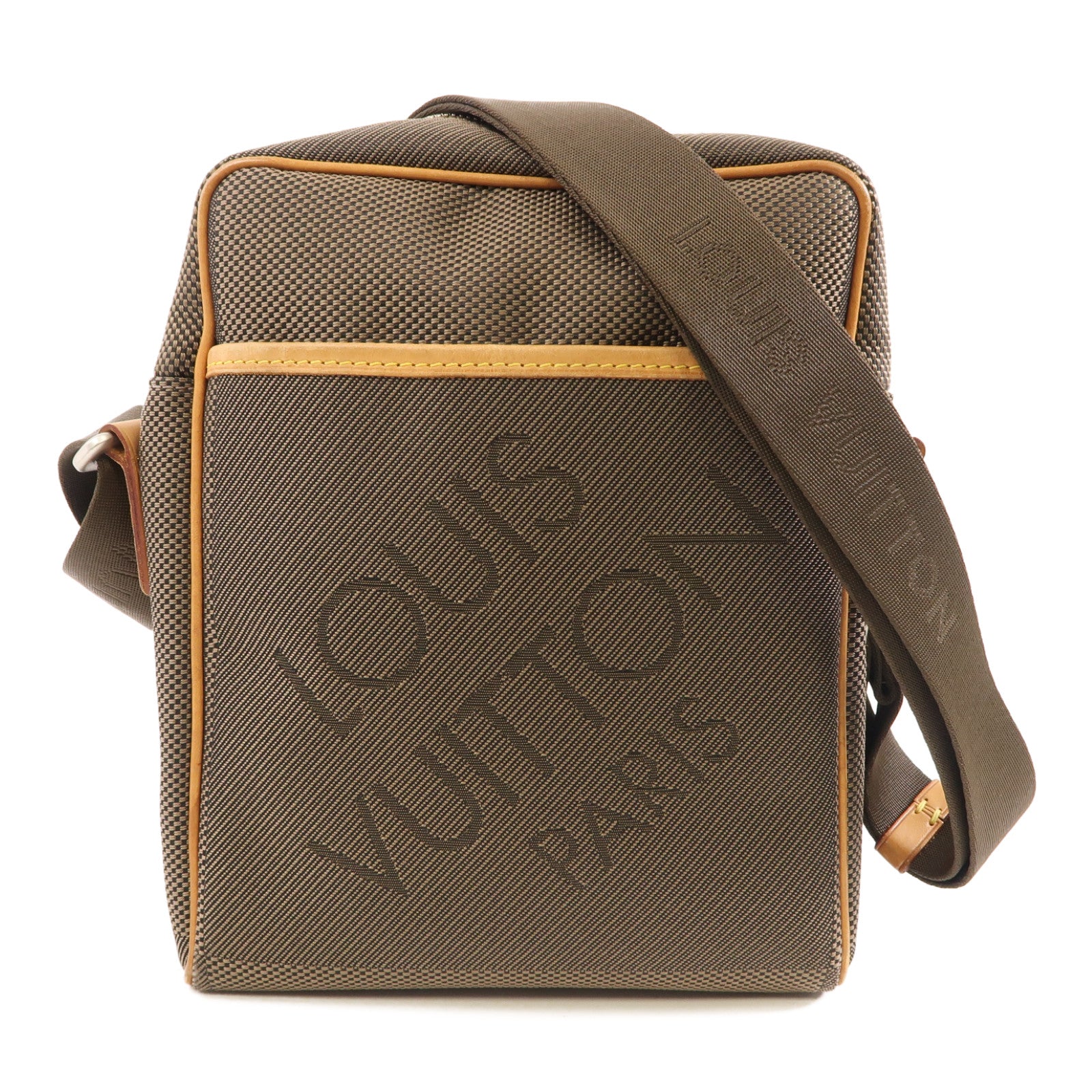 LOUIS VUITTON Damier Geant Citadin NM銀扣肩背袋棕色– Brand Off