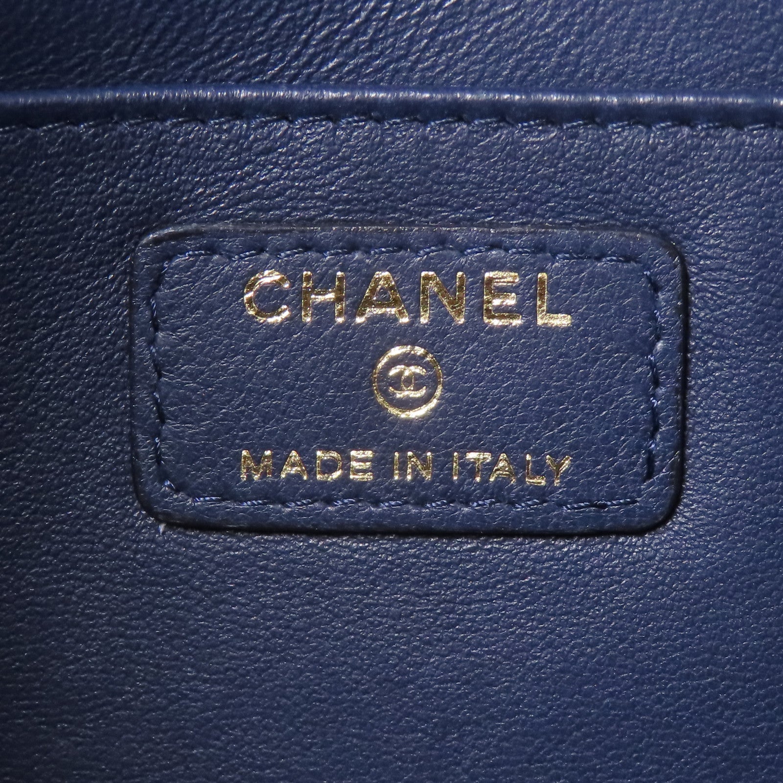 CHANEL 皮革Clutch Bag金扣手拿包