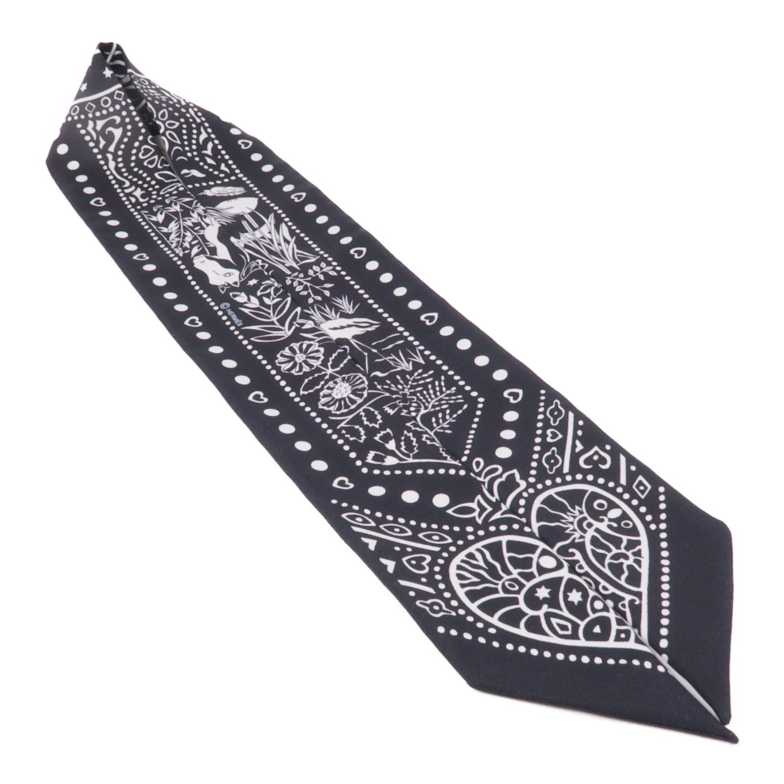 HERMES【激減優惠】 絲質Twilly絲巾