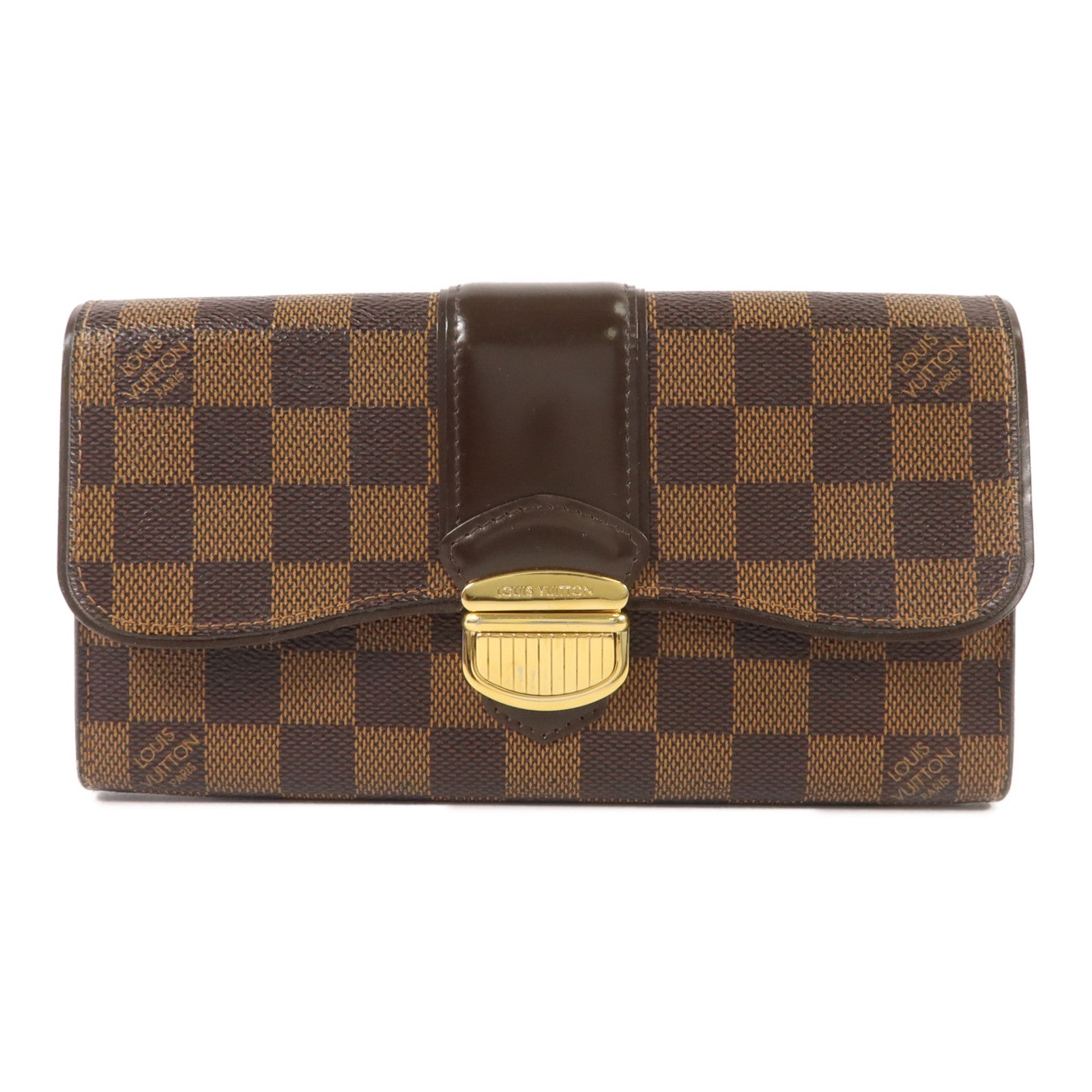 LOUIS VUITTON Damier Portefeuille Sistina長錢包