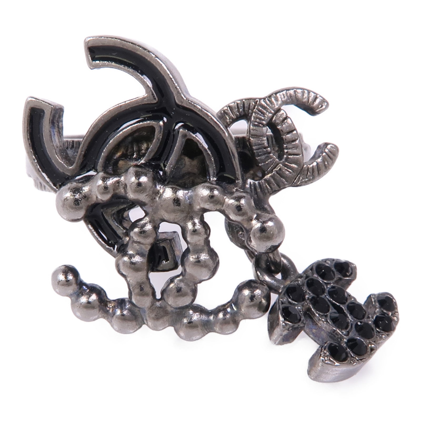 CHANEL 金屬Ring戒指US#6.5