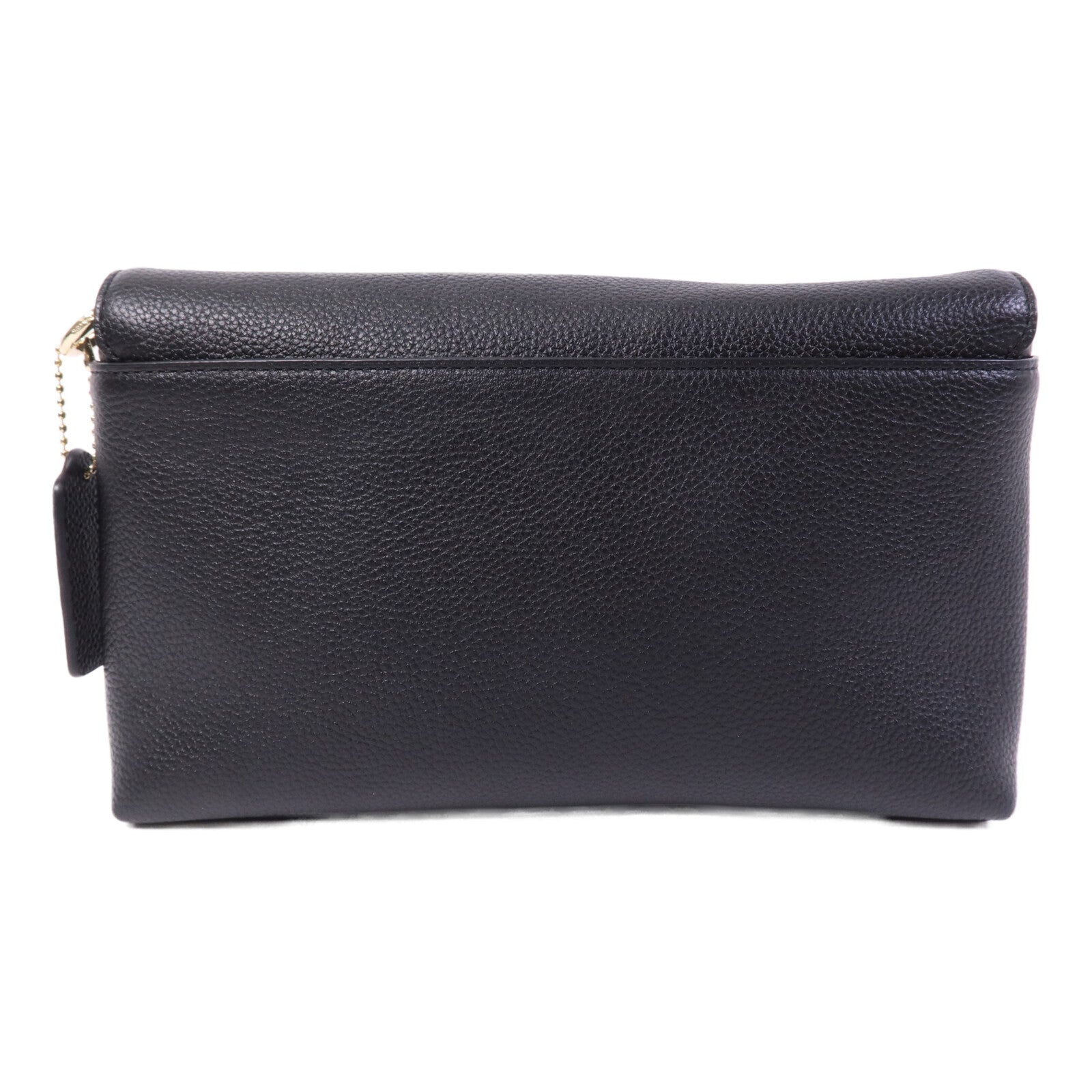 COACH 牛皮皮革Shoulder Bag金扣肩背袋