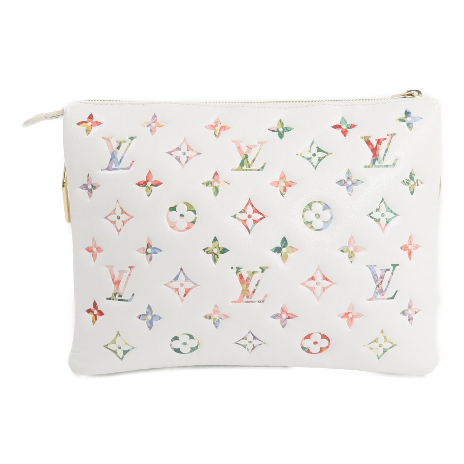 LOUIS VUITTON 羊皮皮革Coussin PM金扣手挽肩背兩用袋