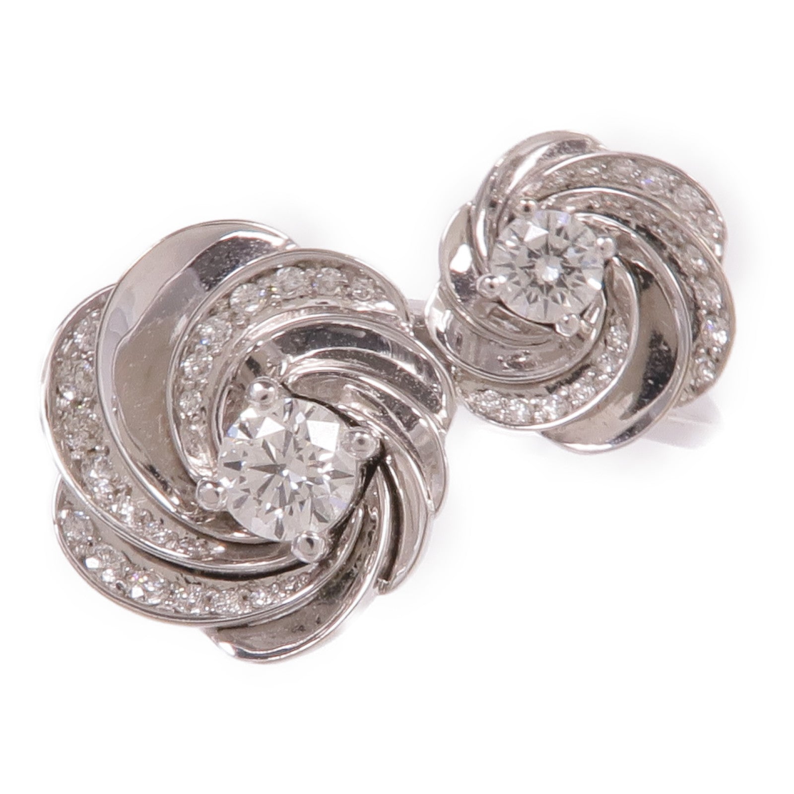 JEWELRY 【激減優惠】18K白金Diamond Ring鑽石戒指US#4.75