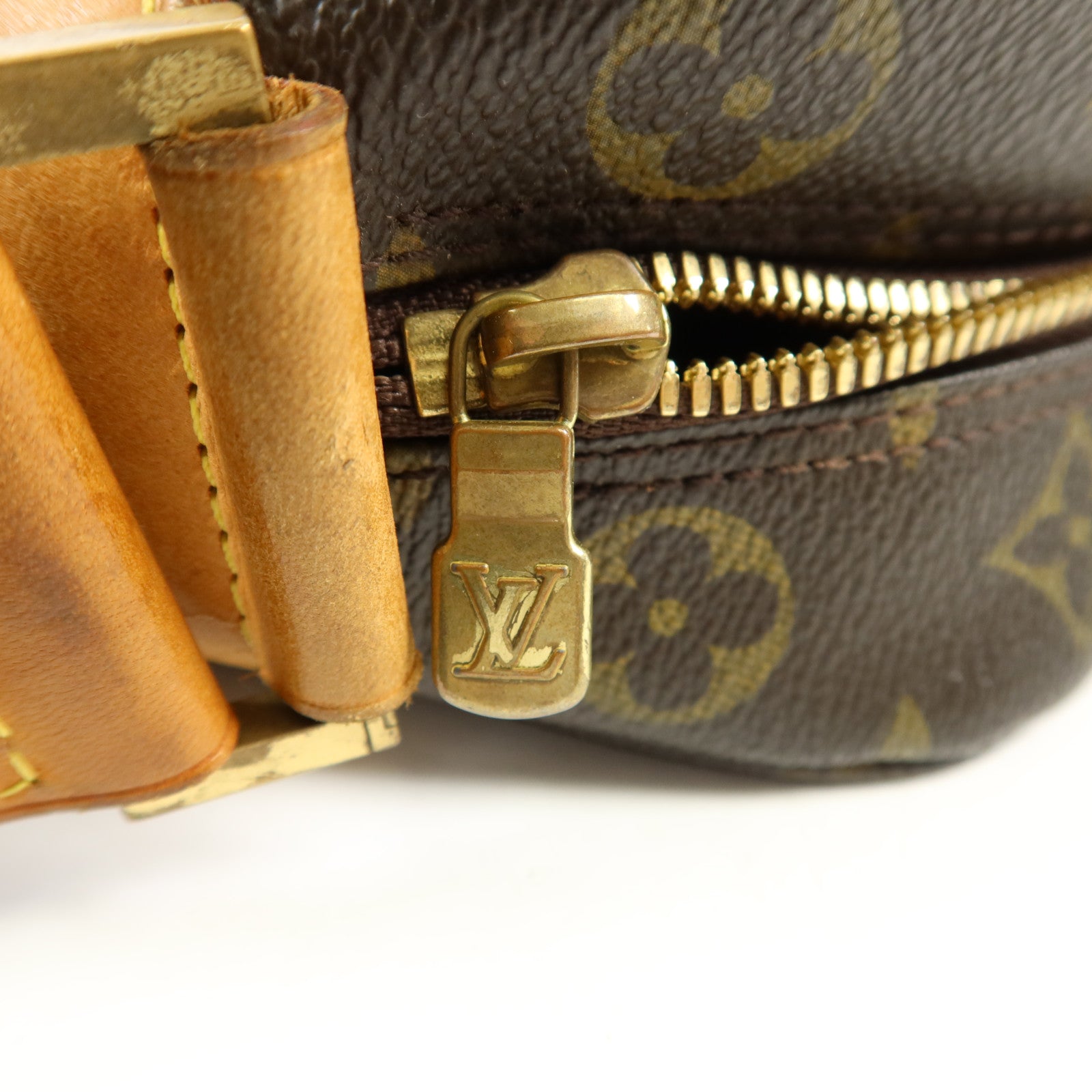 LOUIS VUITTON Monogram Sac Bosphore金扣手挽肩背兩用袋