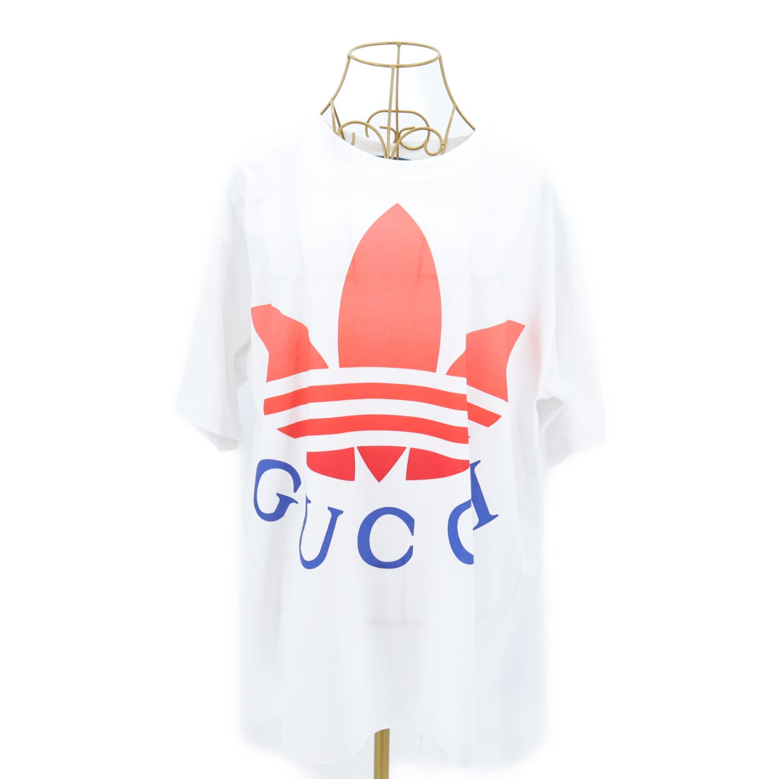 GUCCI Gucci x Adidas Logo Print T-Shirt上衣