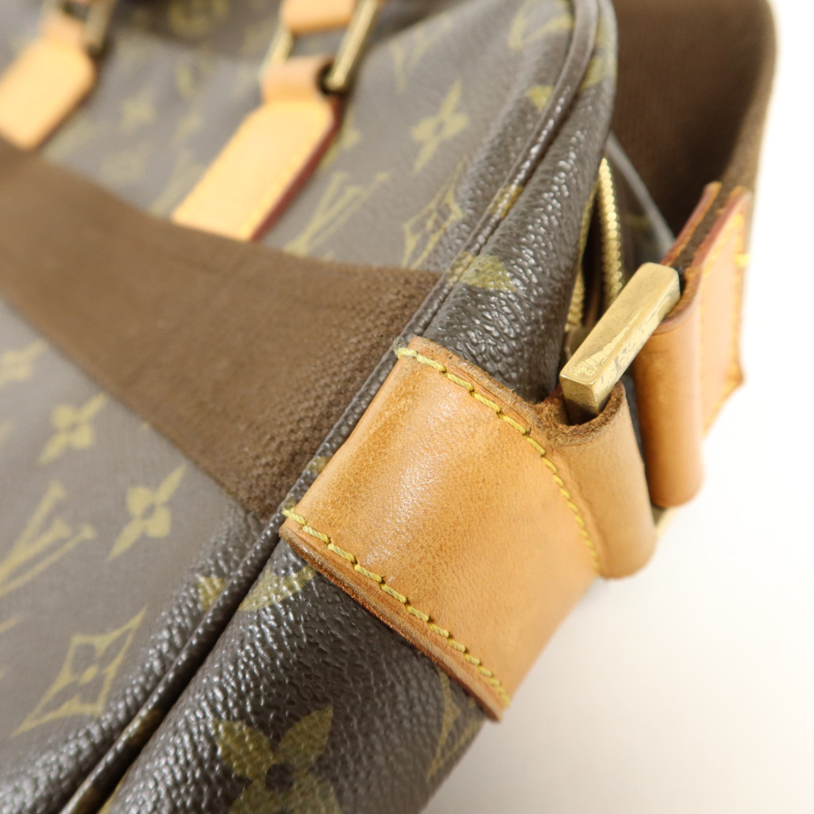 LOUIS VUITTON Monogram Sac Bosphore金扣手挽肩背兩用袋