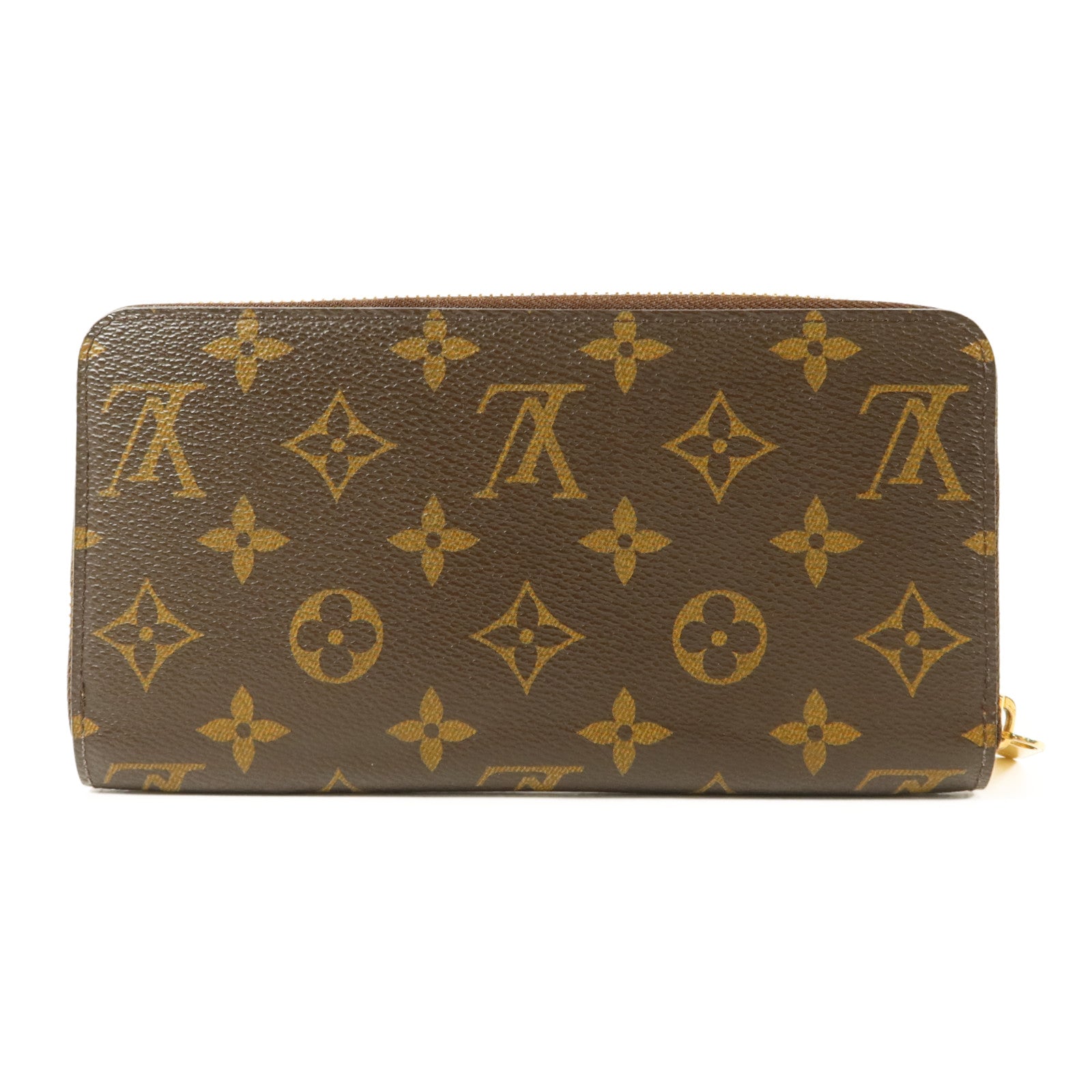 LOUIS VUITTON Monogram Long Round Wallet金扣長錢包