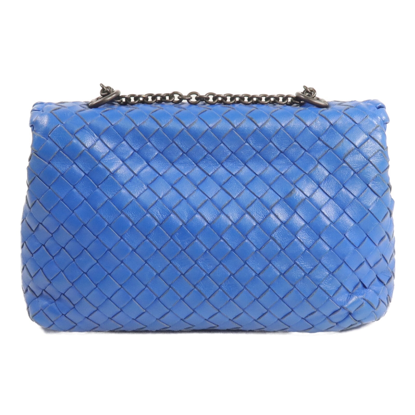 BOTTEGA VENETA 織紋皮革Chain Shoulder鏈帶肩背袋