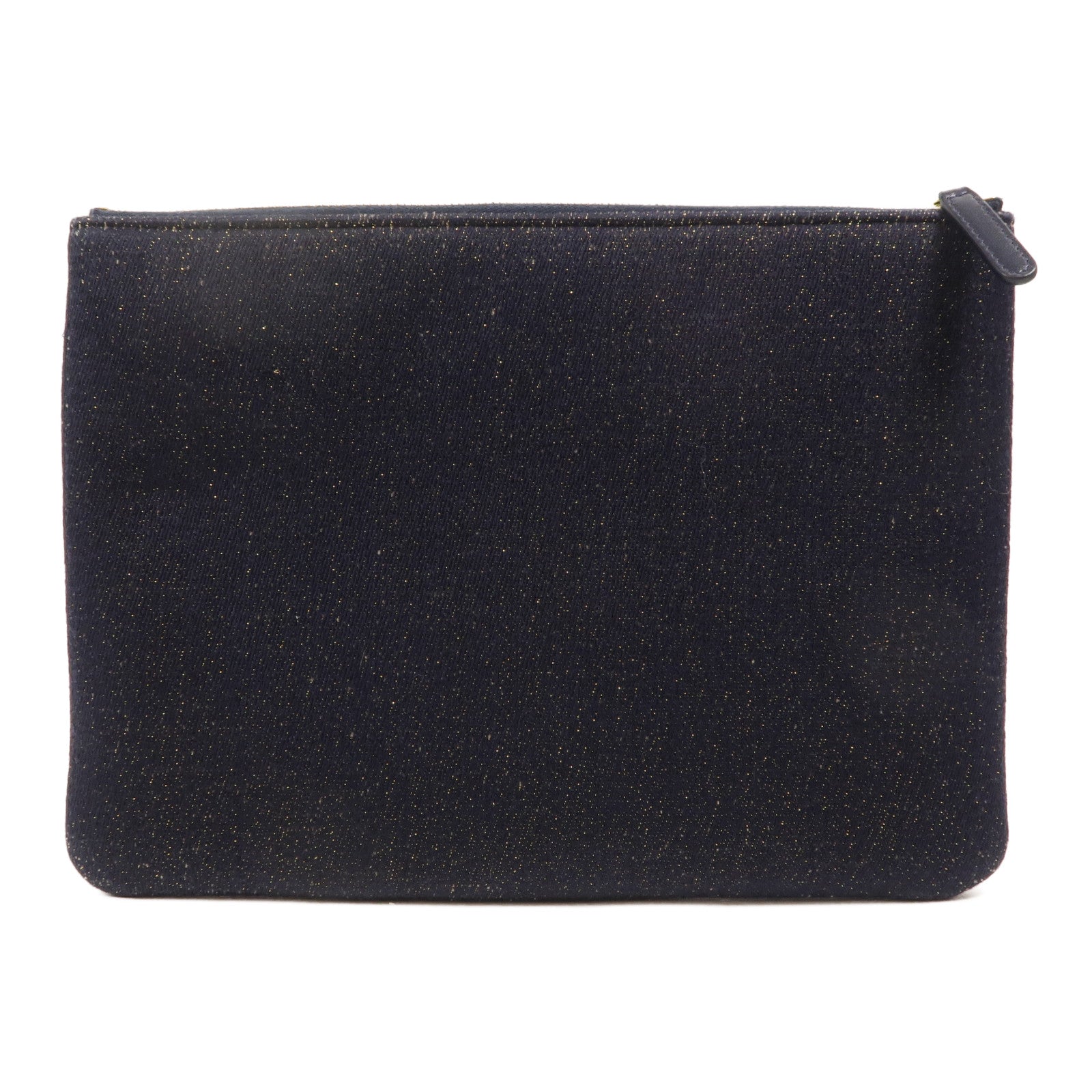 CHANEL 帆布Deauville Clutch Medium手拿包