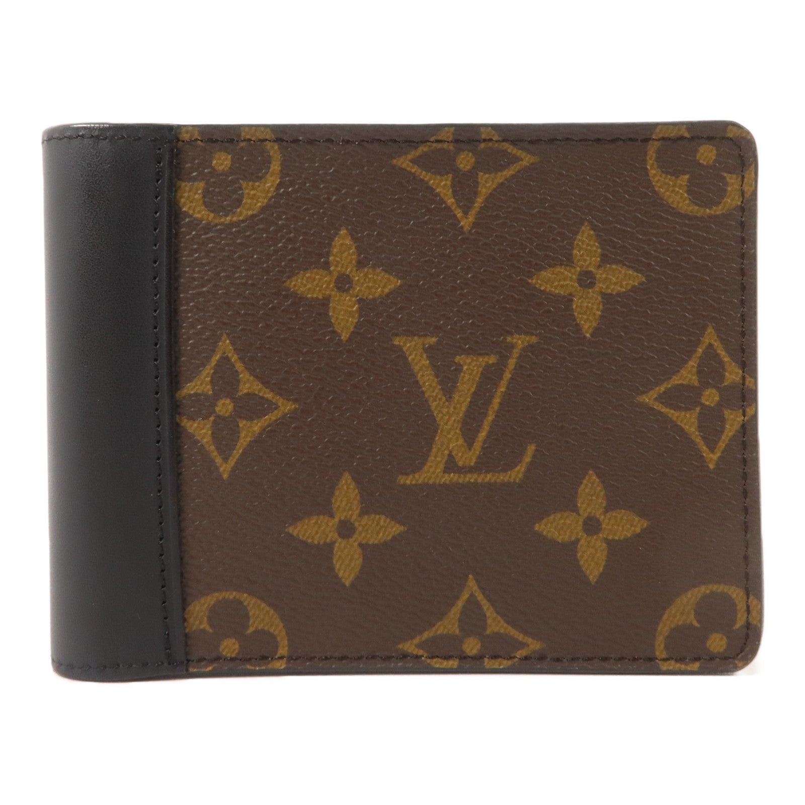 LOUIS VUITTON Monogram Macassar Multiple Wallet錢包