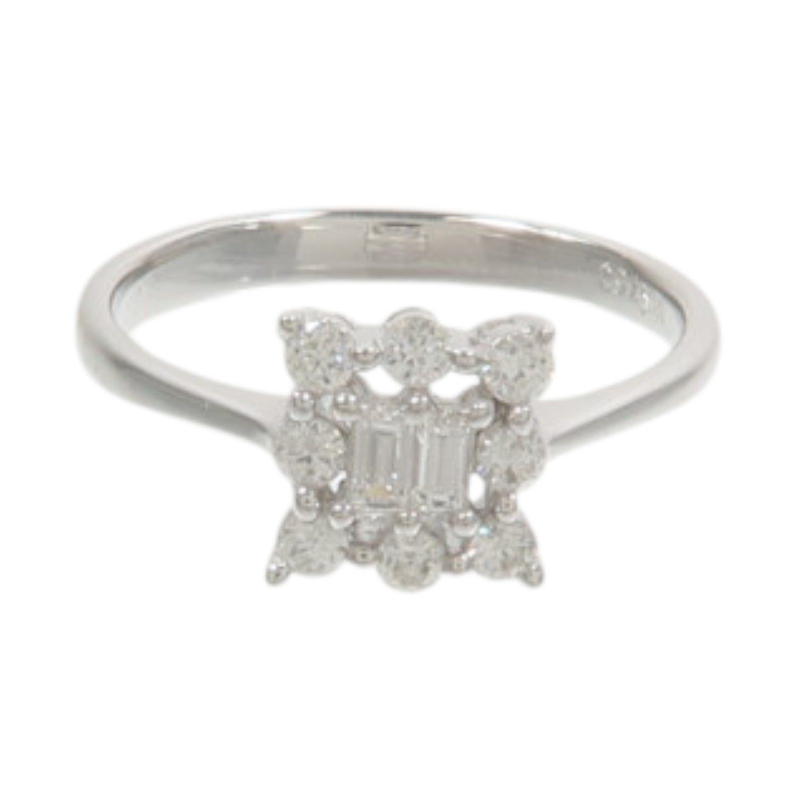 JEWELRY 18K白金Diamond Ring鑽石戒指