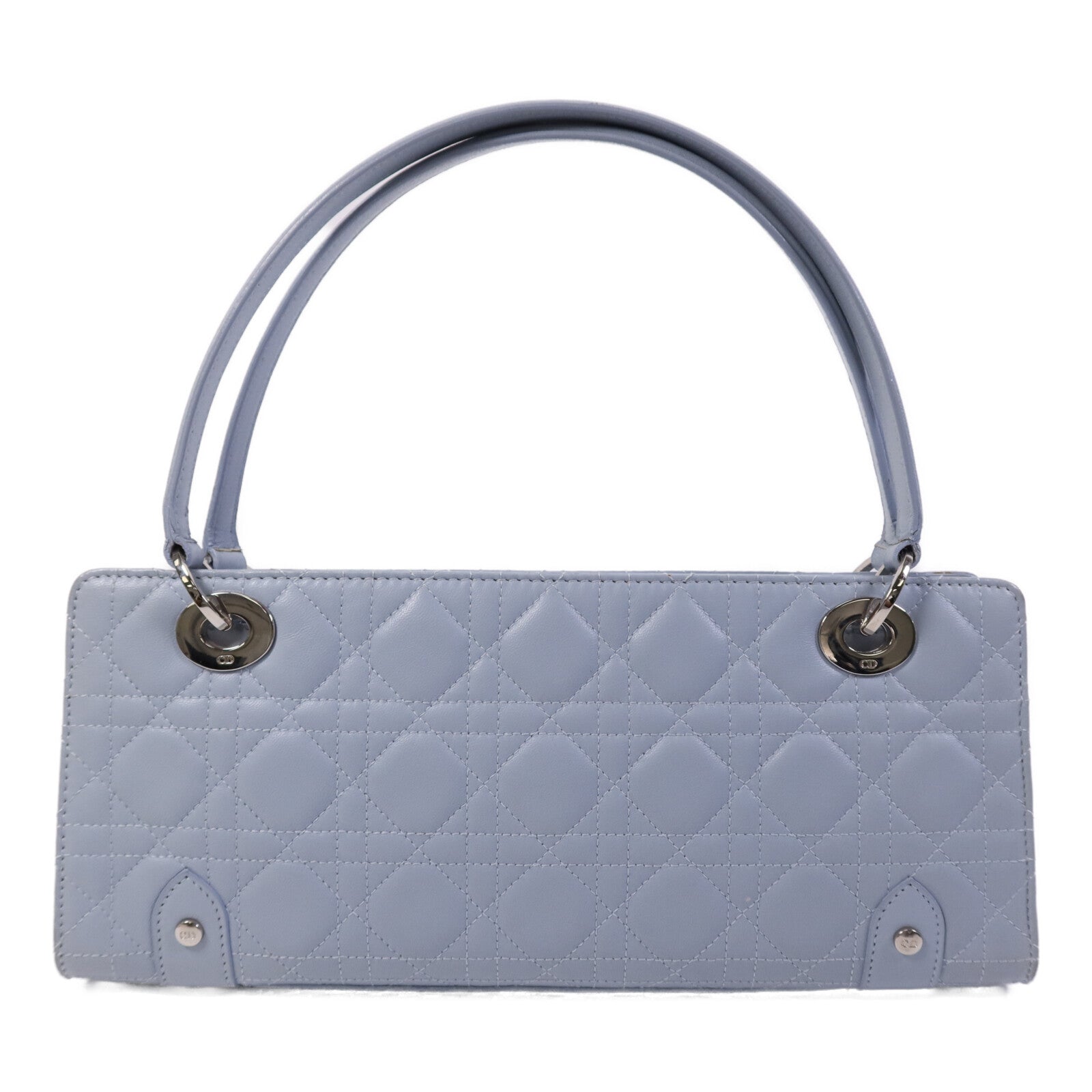 Dior 牛皮皮革Lady D-Joy銀扣肩背袋